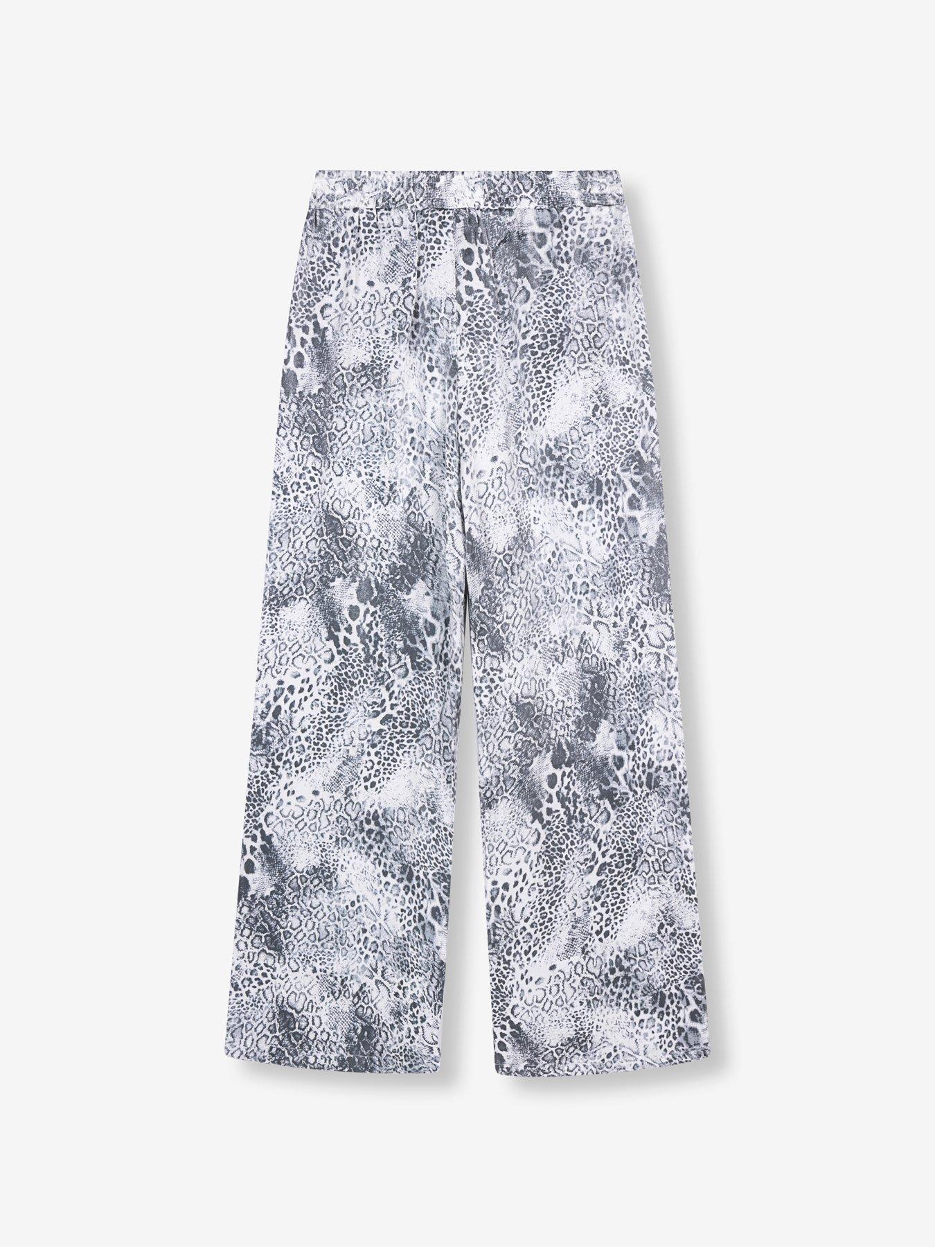 alix-the-label-animal-wide-leg-pants-greydetail