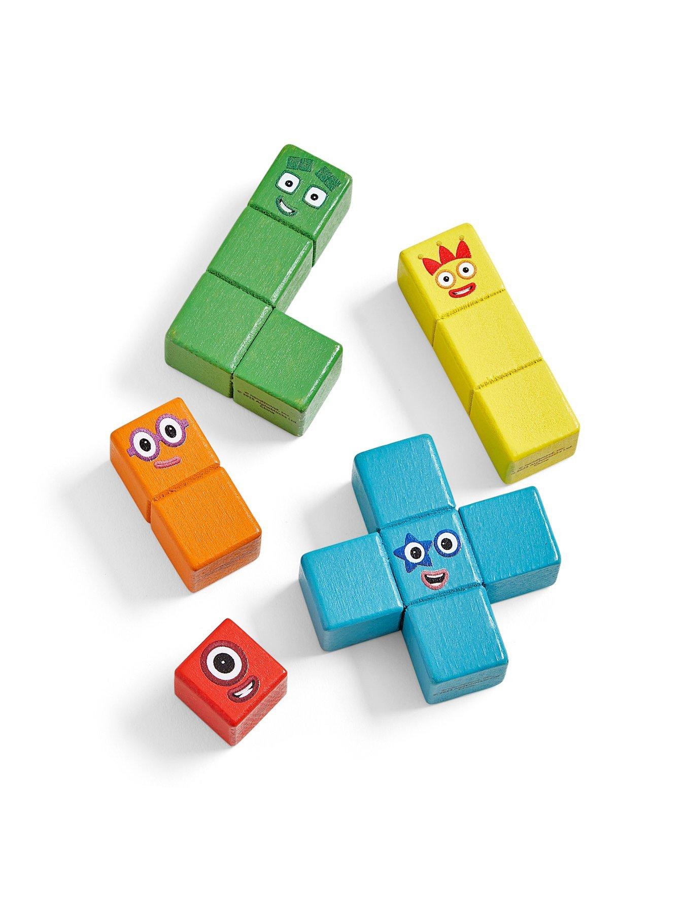 Image 3 of 7 of LEARNING RESOURCES Numberblocks Wooden Building Blocks Activity Set