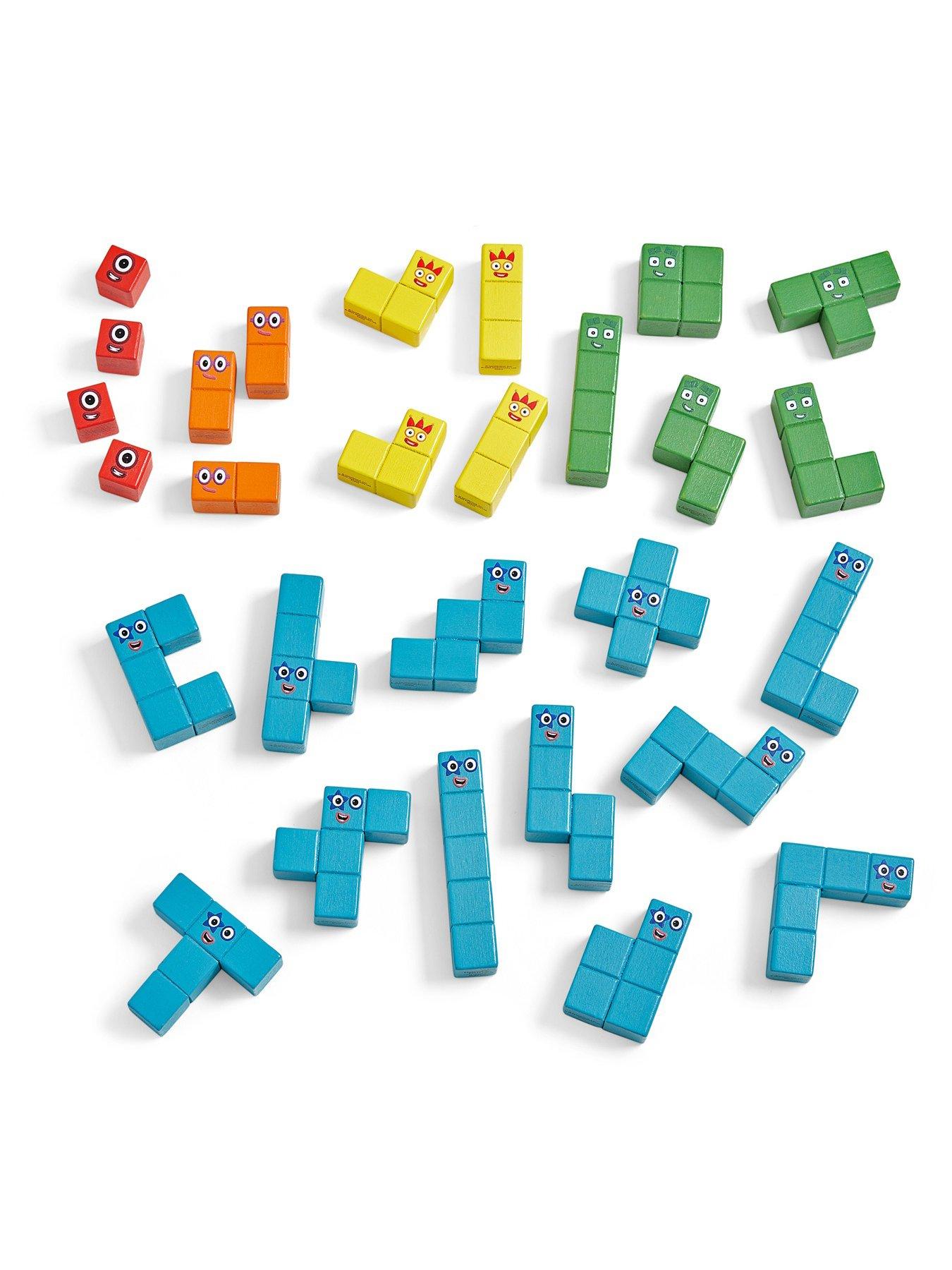 Image 6 of 7 of LEARNING RESOURCES Numberblocks Wooden Building Blocks Activity Set