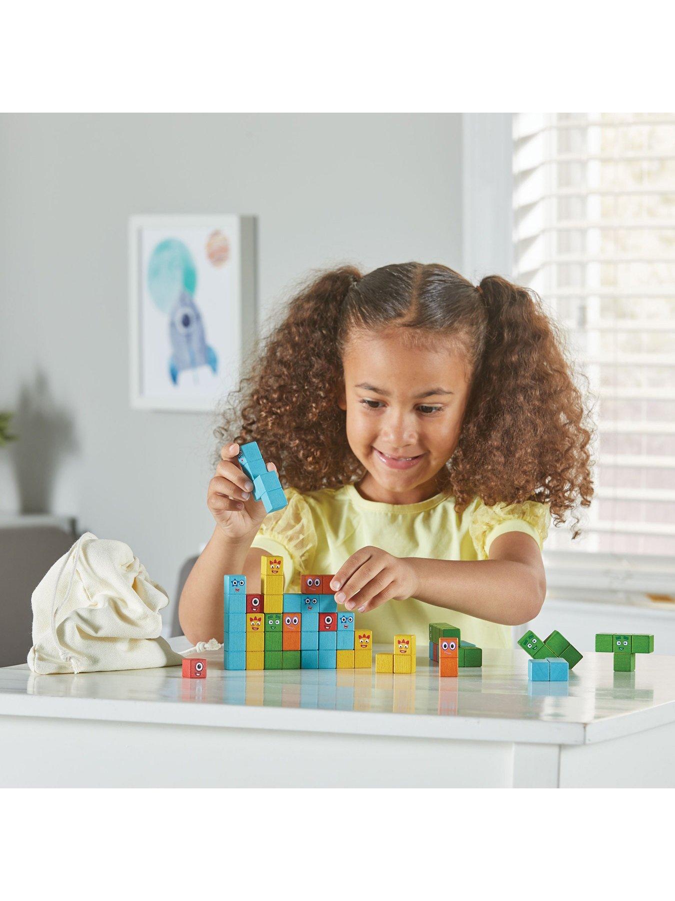 Image 7 of 7 of LEARNING RESOURCES Numberblocks Wooden Building Blocks Activity Set