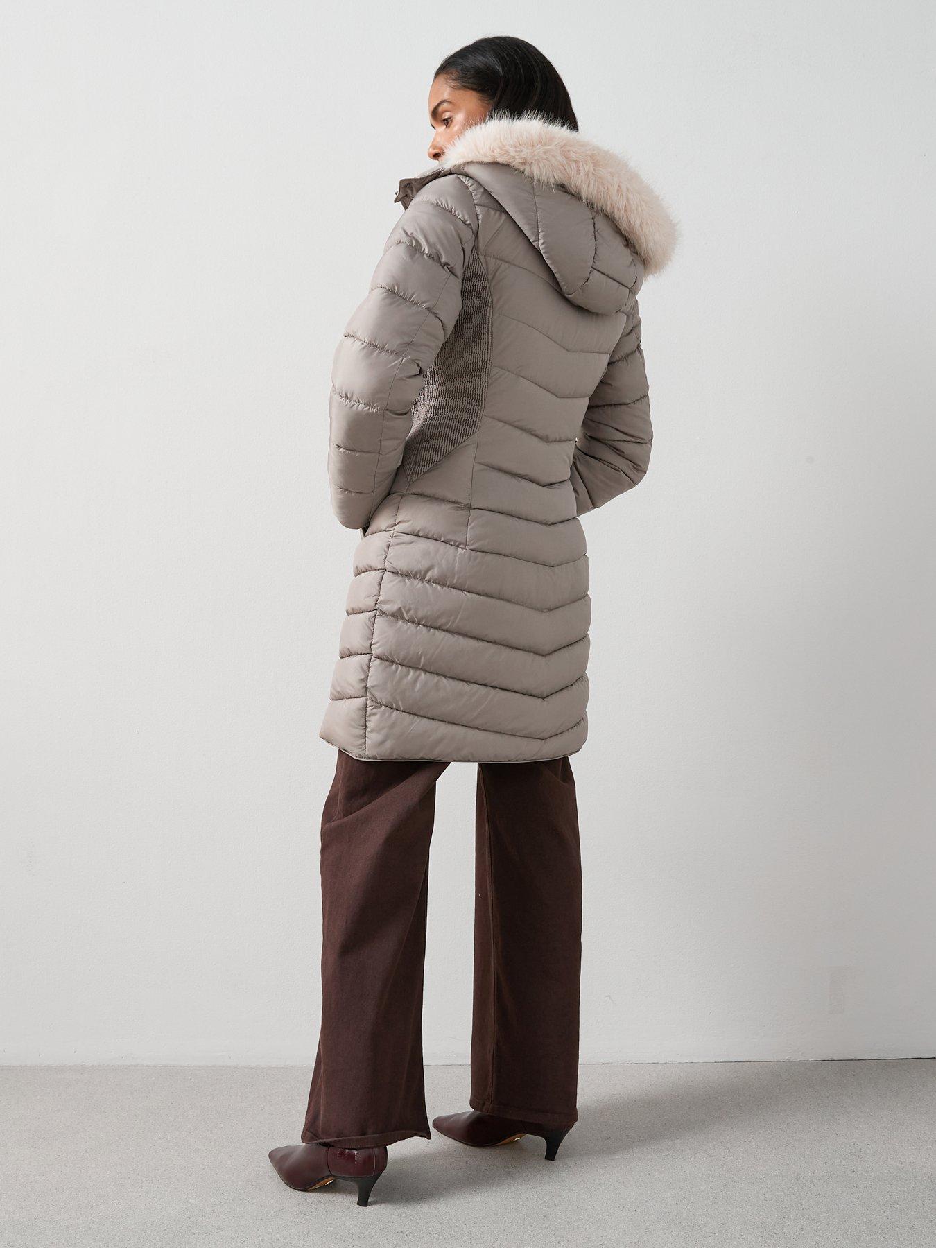 the-very-collection-waist-detail-padded-coat-minkdetail
