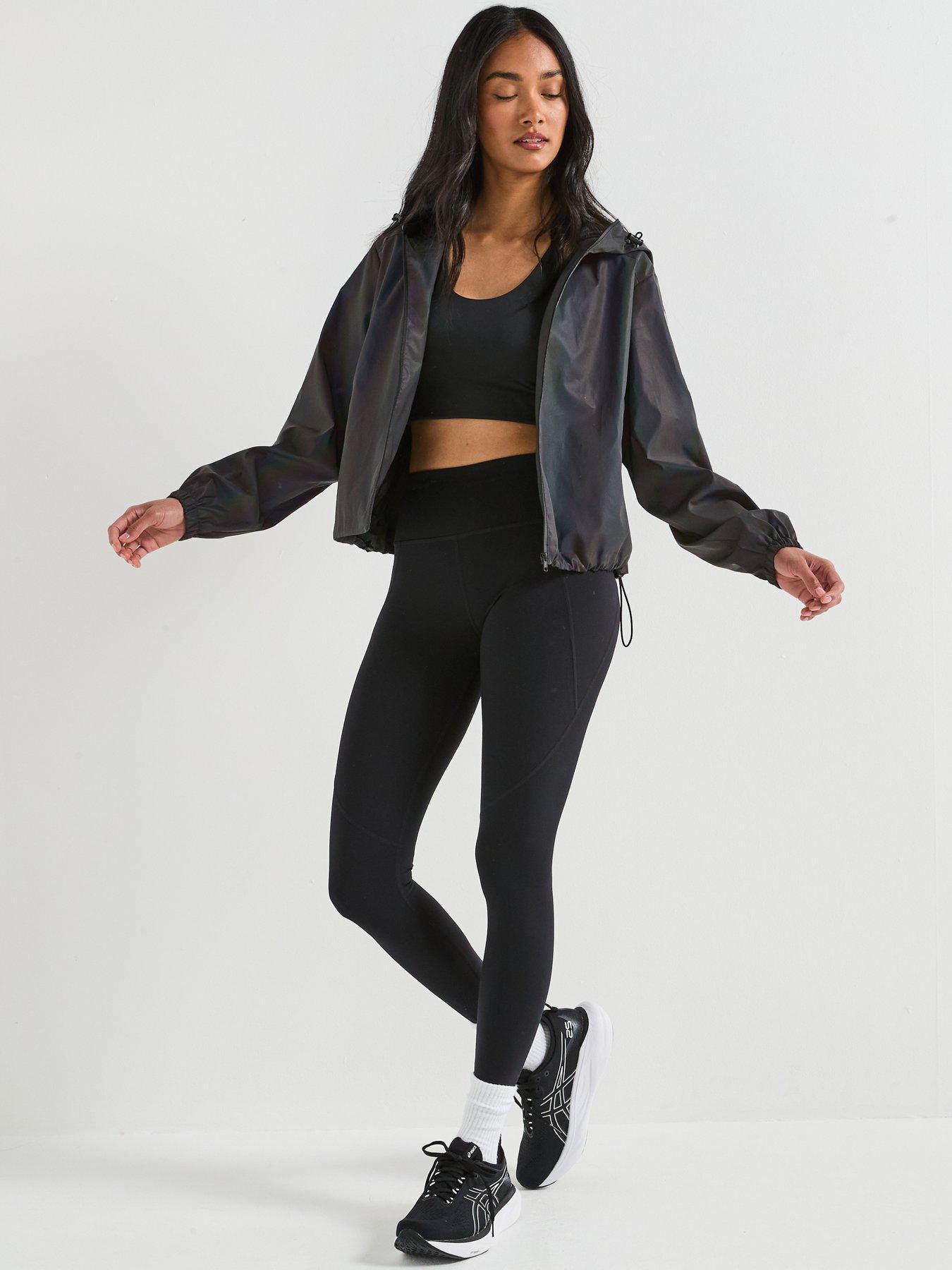 V by Very Waterproof Rainbow Jacket - Multi