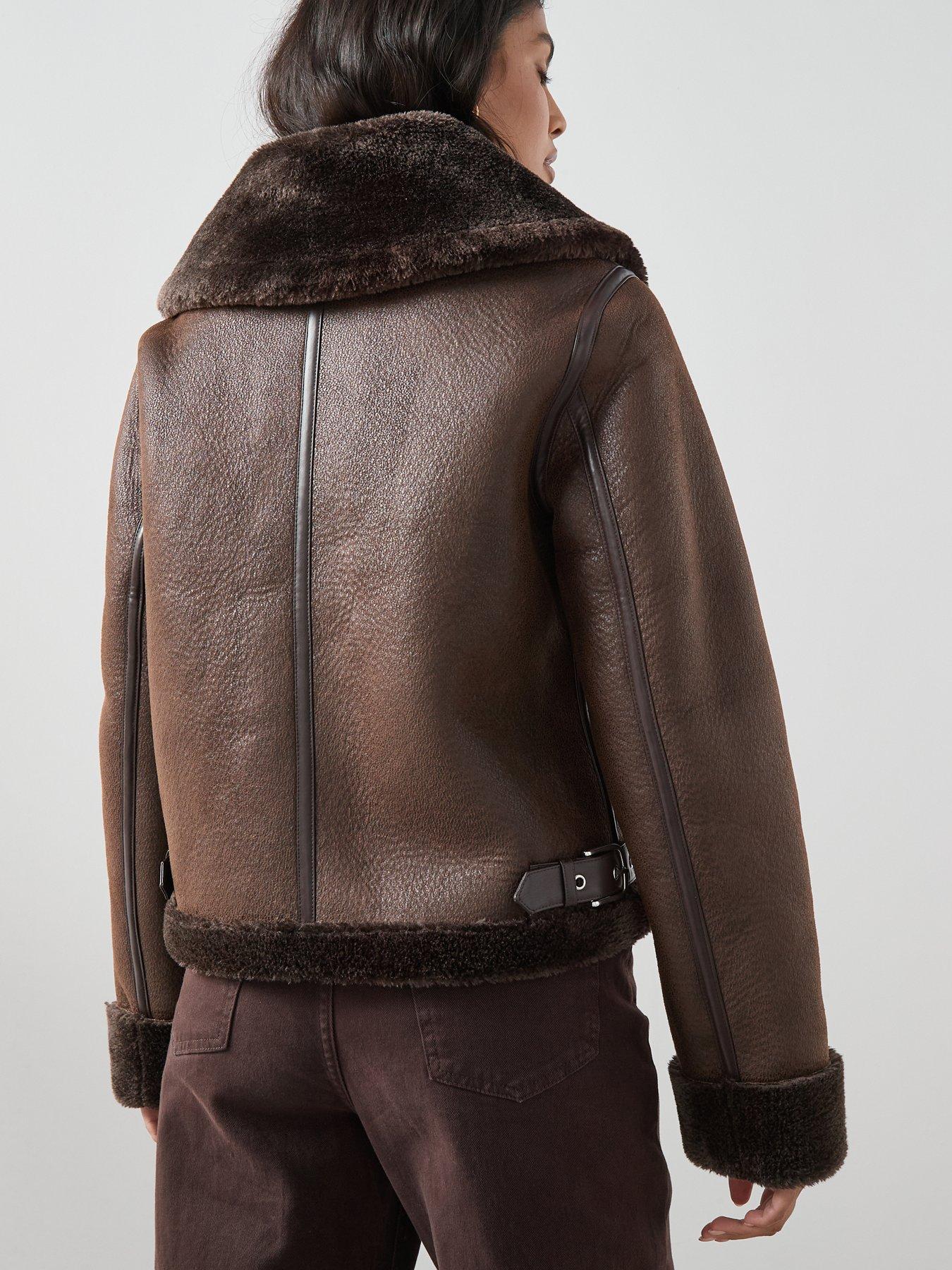 the-very-collection-faux-shearling-aviator-jacket-brownstillFront