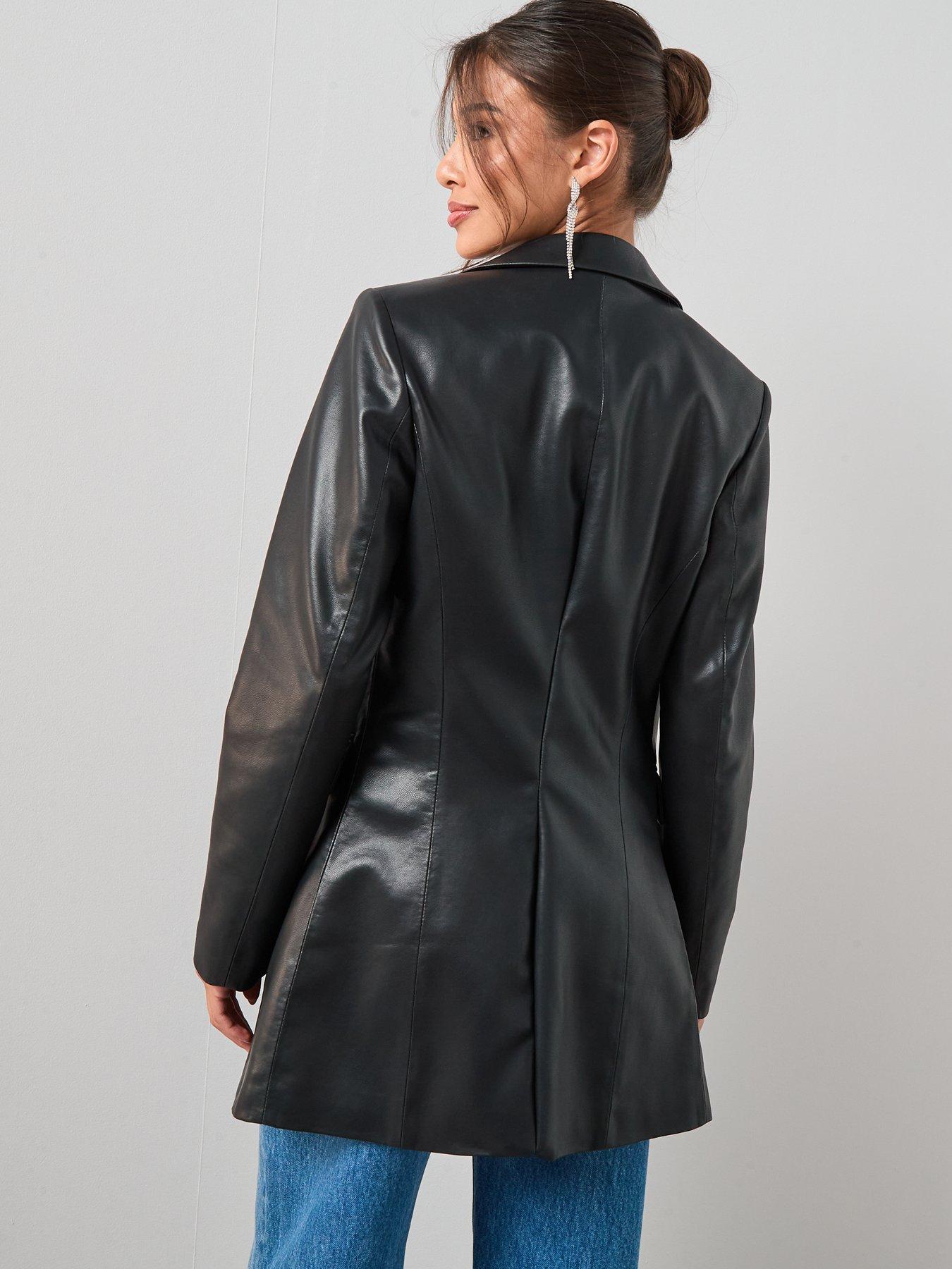 the-very-collection-faux-leather-blazer-blackback