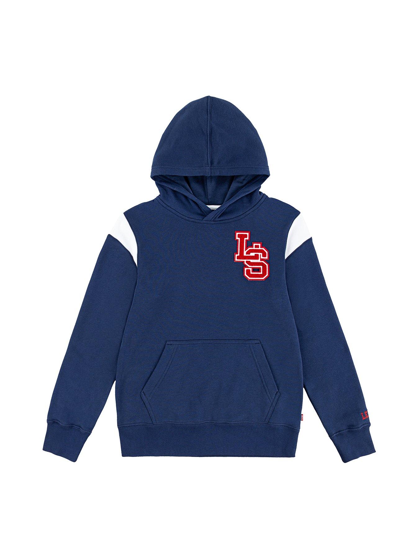 Image 1 of 5 of Levi's Boys Prep Sport Hoodie - Navy