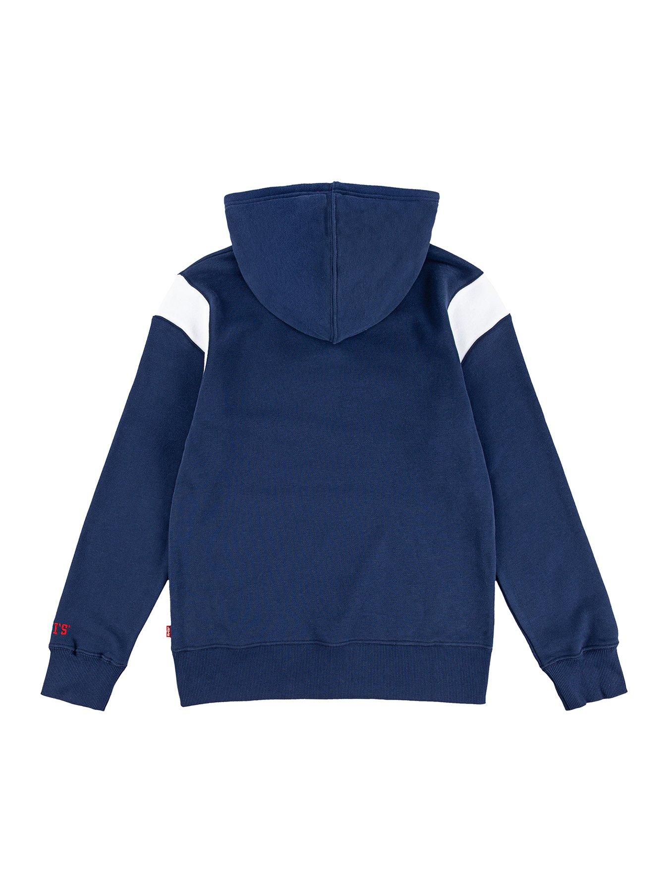 Image 2 of 5 of Levi's Boys Prep Sport Hoodie - Navy