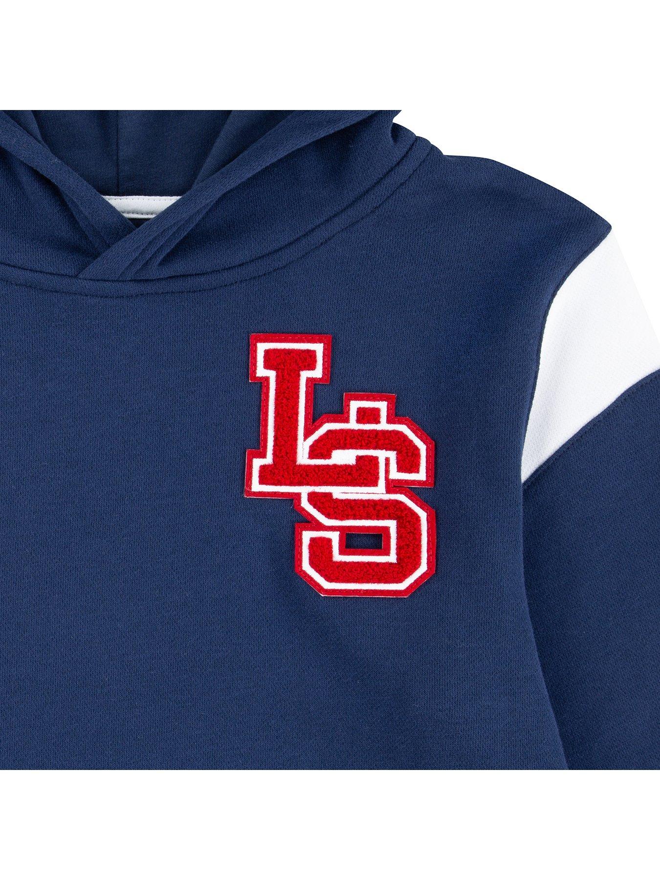 Image 3 of 5 of Levi's Boys Prep Sport Hoodie - Navy