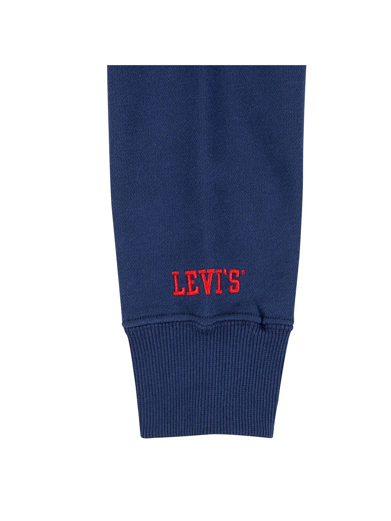 Image 4 of 5 of Levi's Boys Prep Sport Hoodie - Navy