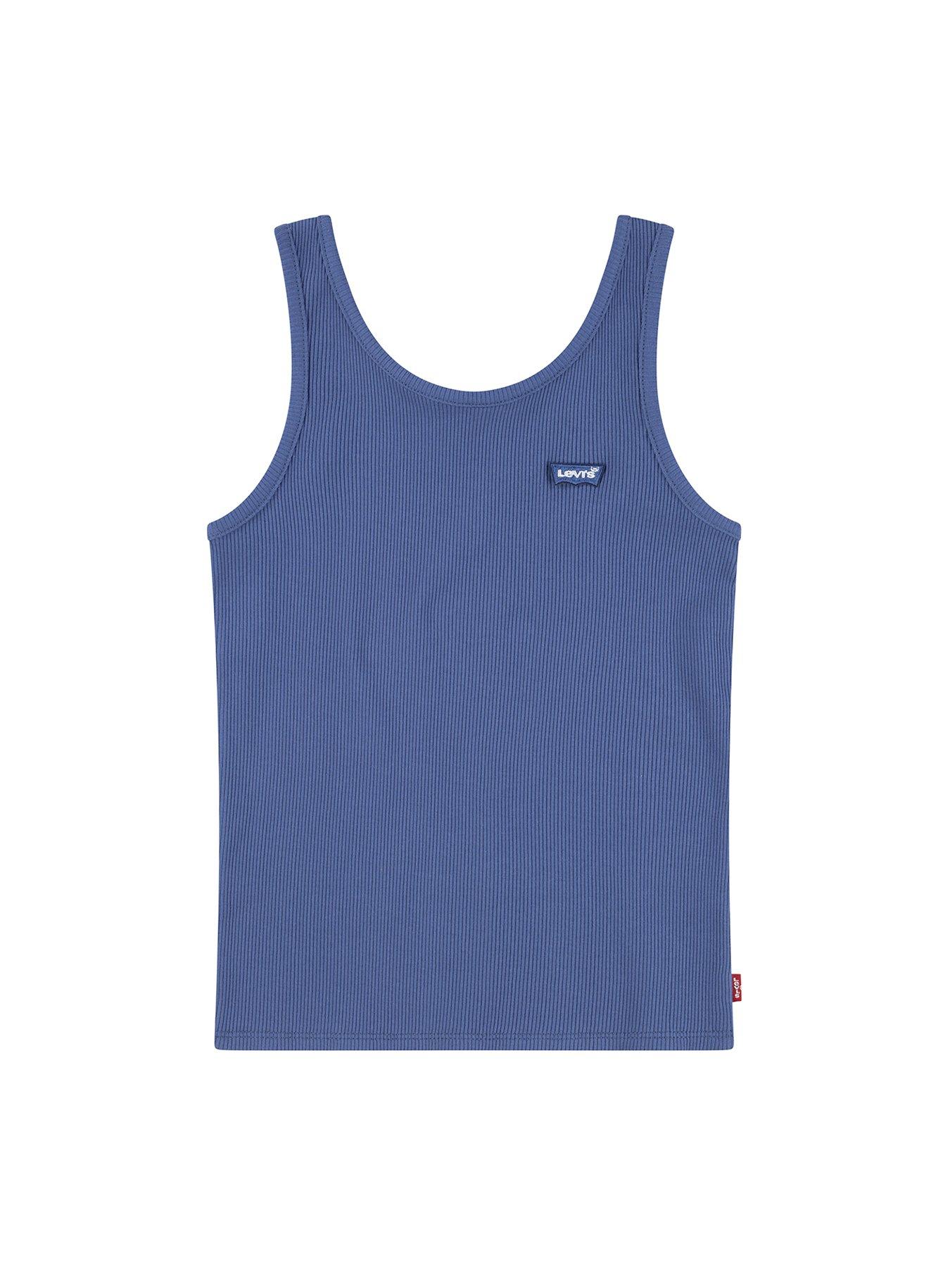 levis-girls-meet-and-greet-ribbed-tank-top-navy