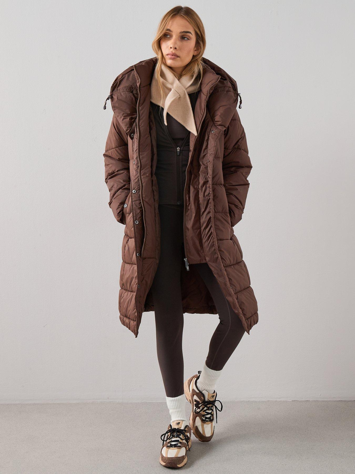 the-very-collection-double-collar-longline-padded-coat-with-hood-brown