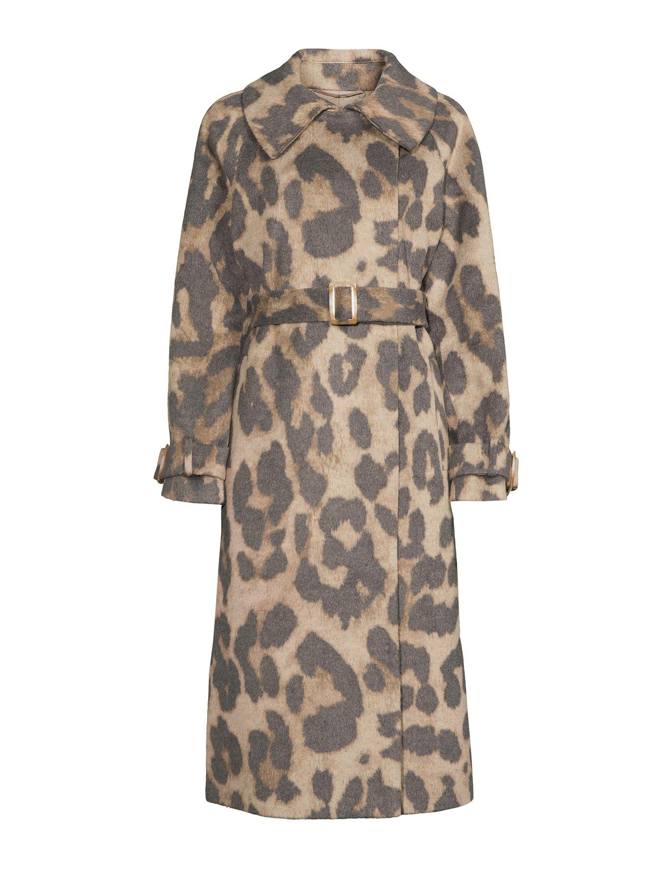 Image 7 of 7 of The Very Collection Longline Wrap Coat - Multi