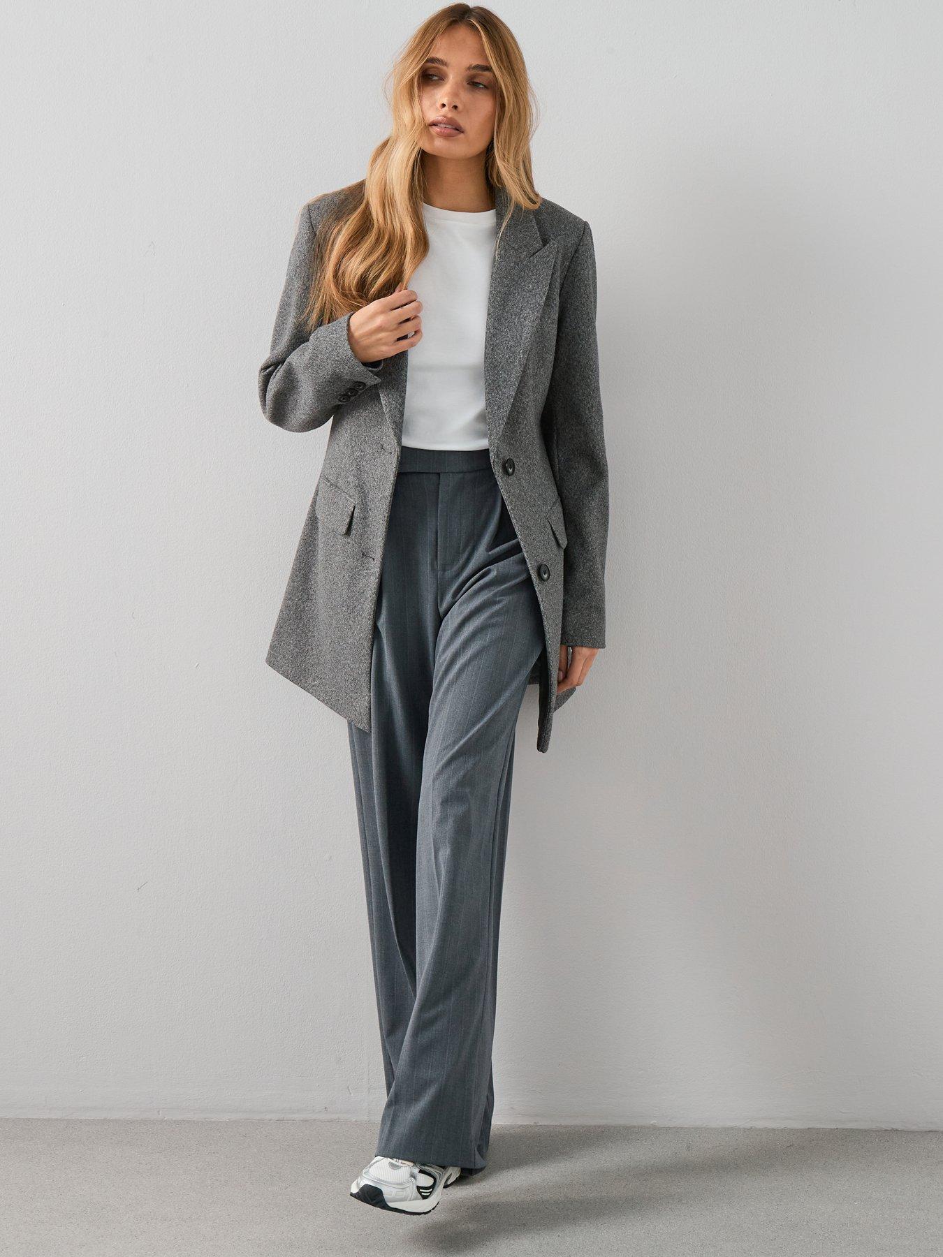 the-very-collection-faux-wool-blazer-jacket-greyfront