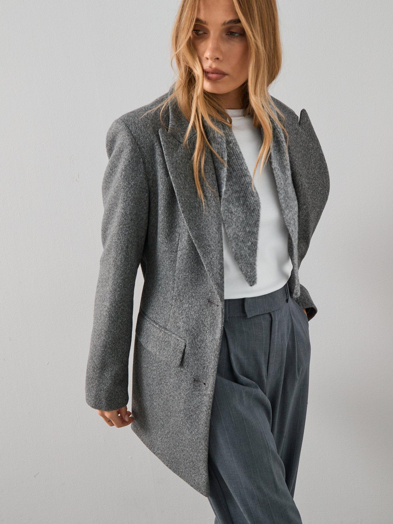 the-very-collection-faux-wool-blazer-jacket-greydetail