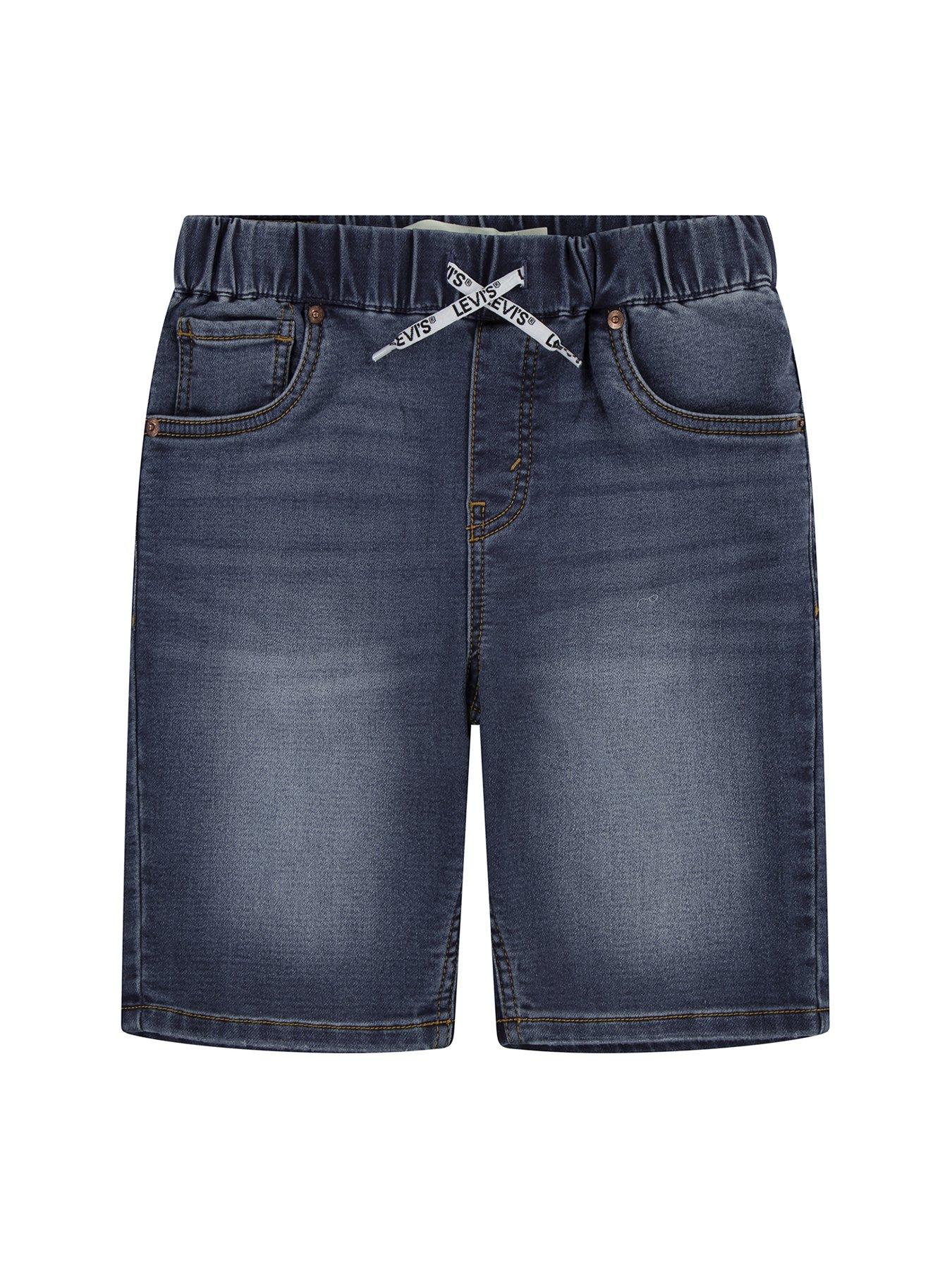 Levi's Boys Skinny Fit Dobby Short - Dark Blue