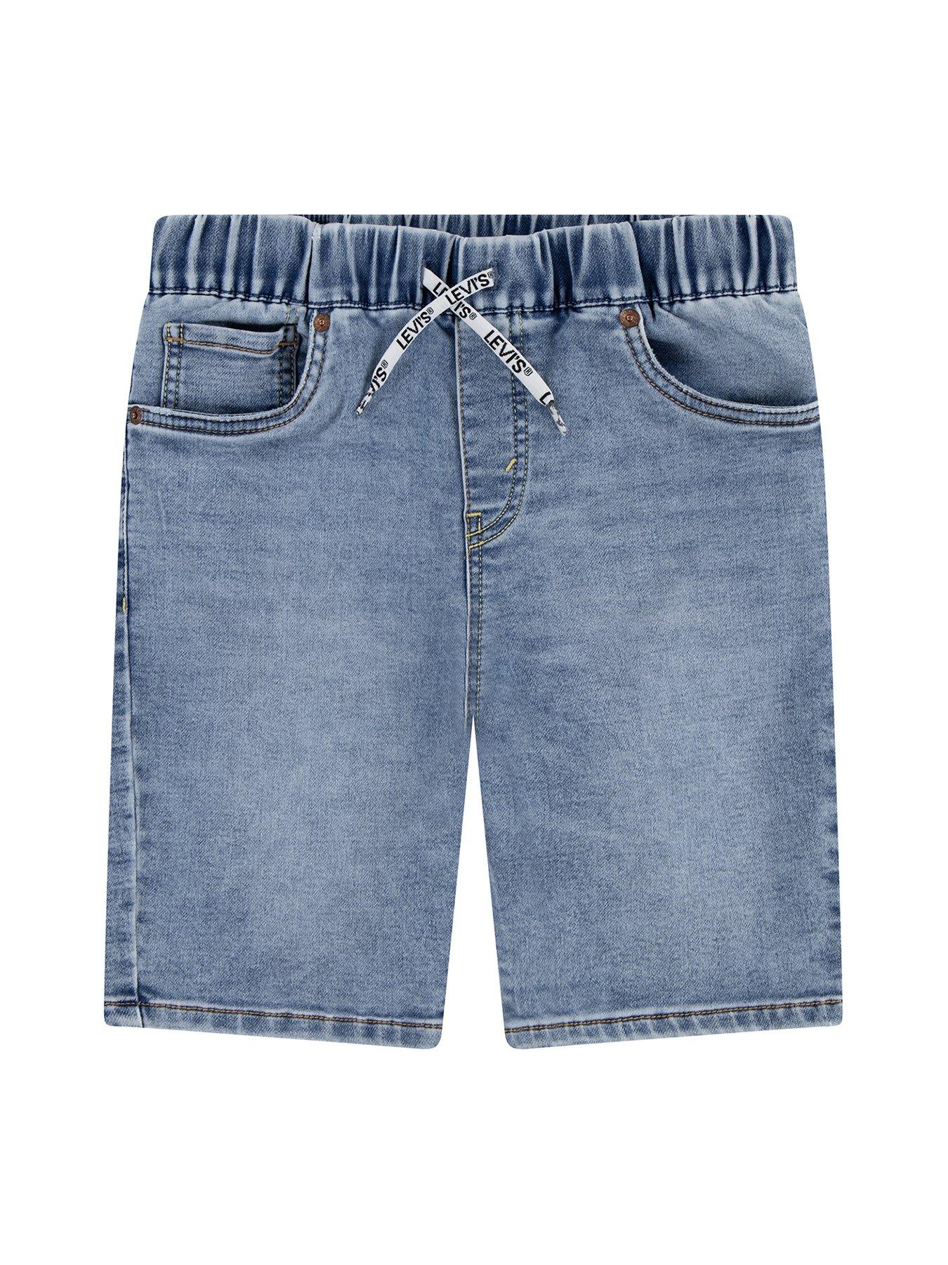 Levi's Boys Skinny Fit Dobby Short - Blue