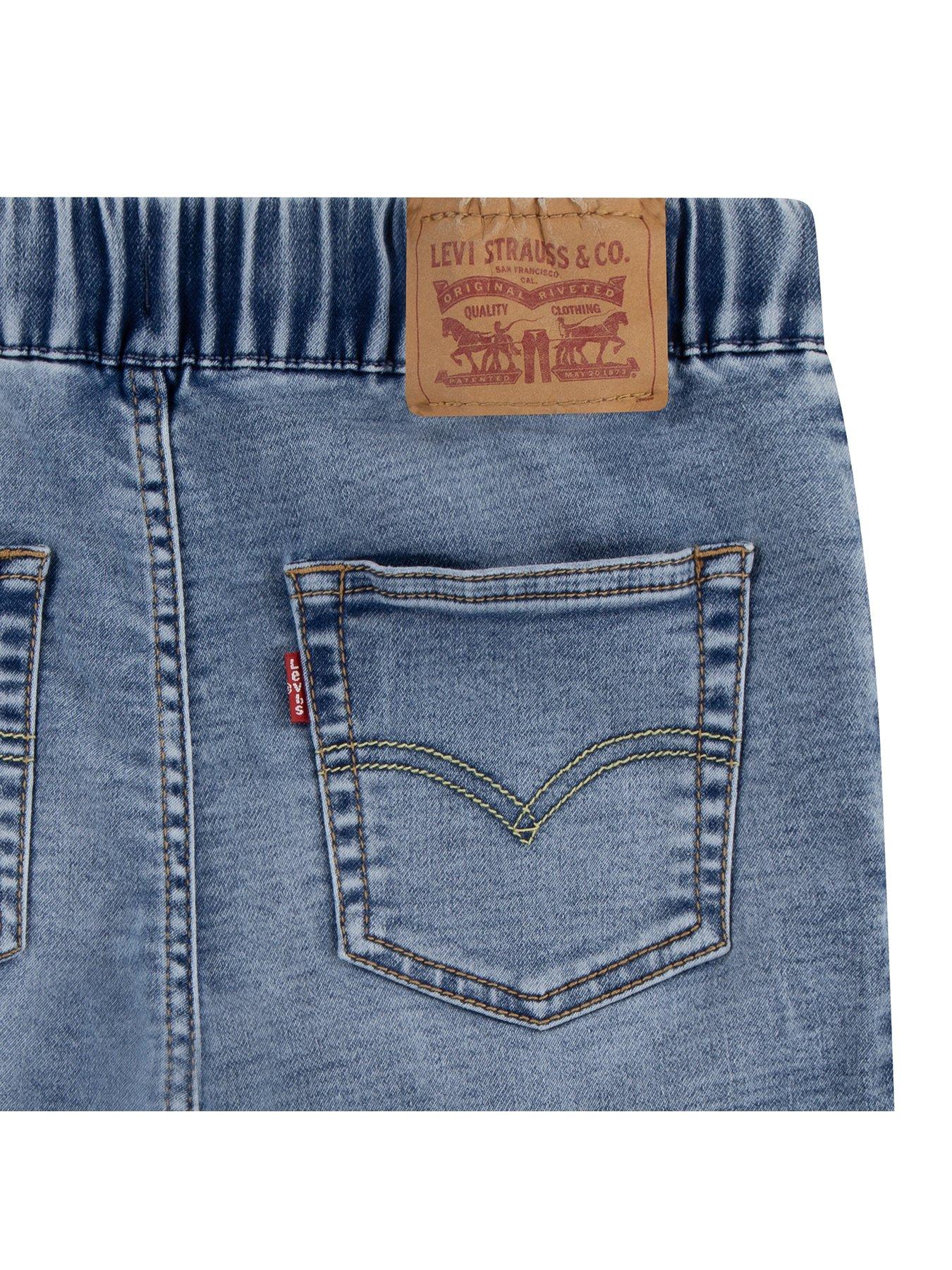levis-boys-skinny-fit-dobby-short-bluedetail