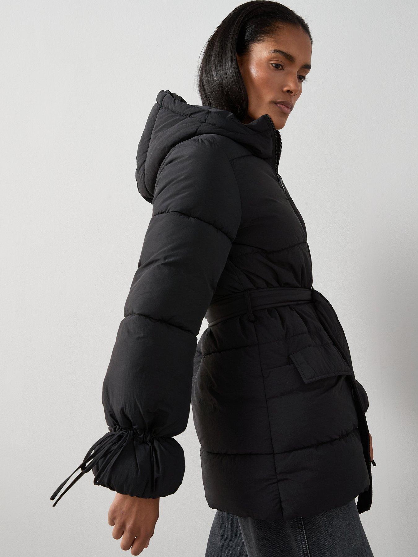 the-very-collection-cuff-detail-padded-jacketnbsp-blackdetail