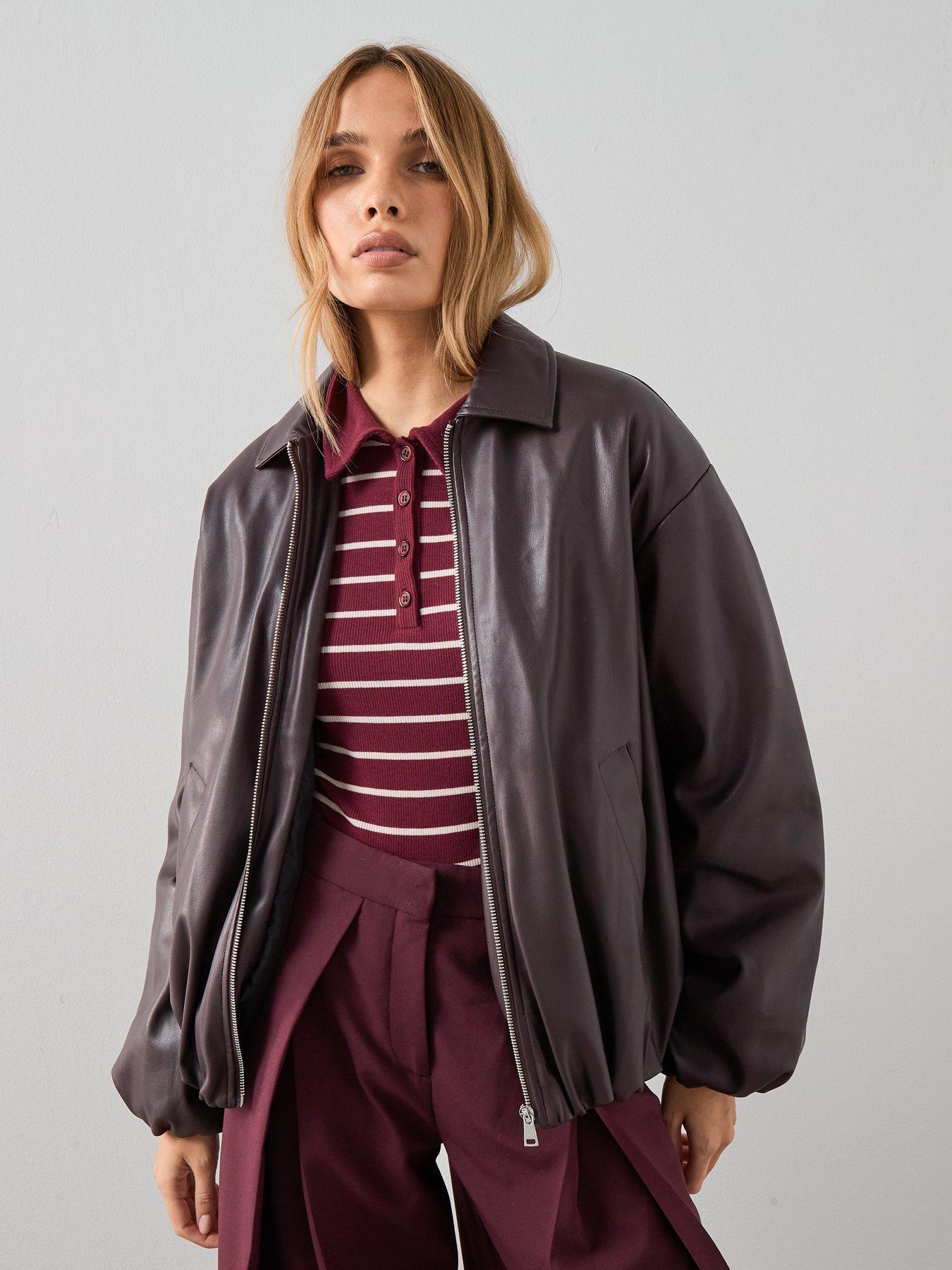 the-very-collection-faux-leather-balloon-hem-jacket-dark-redback