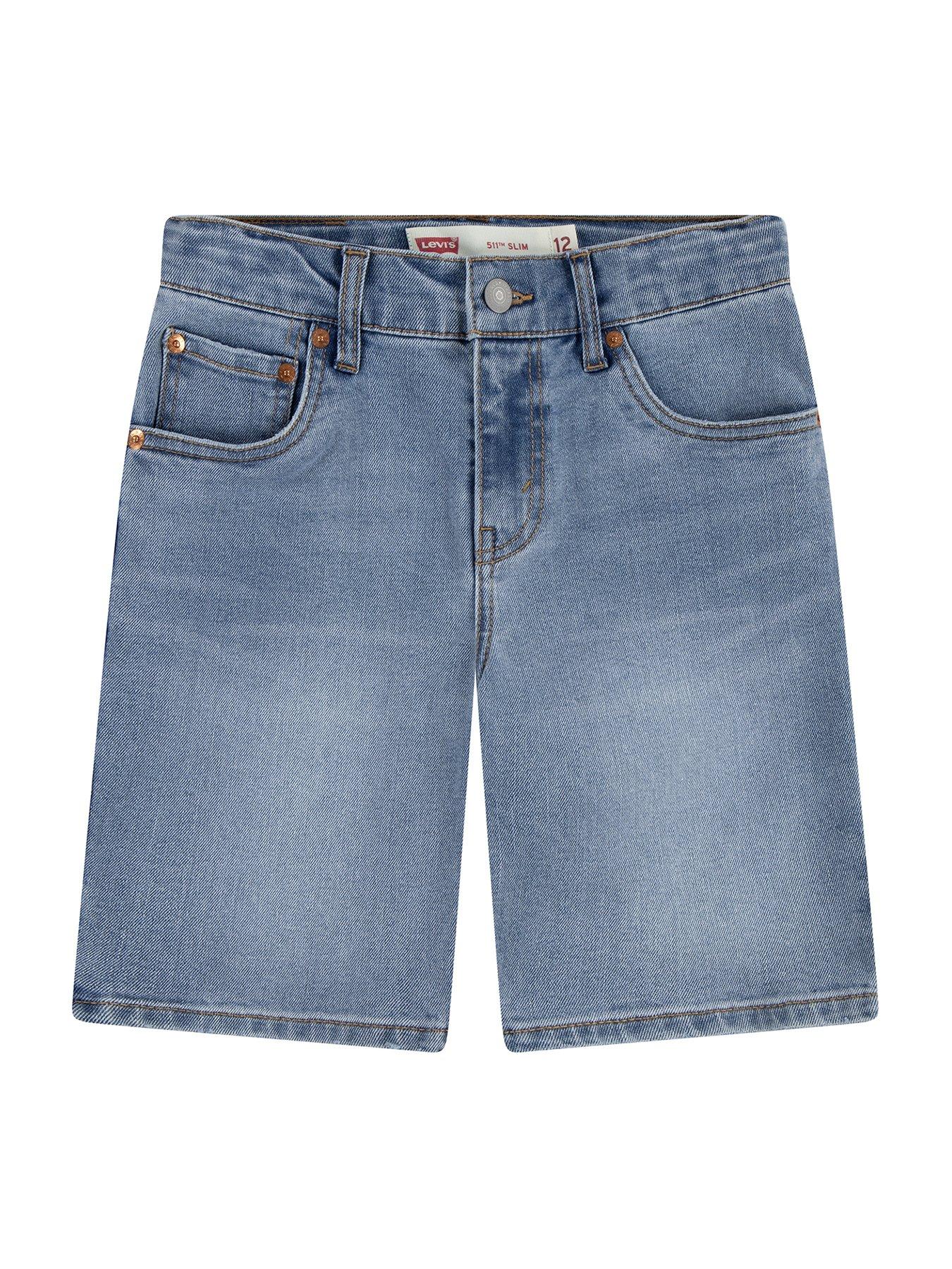 levis-boys-new-511-slim-fit-denim-short-blue