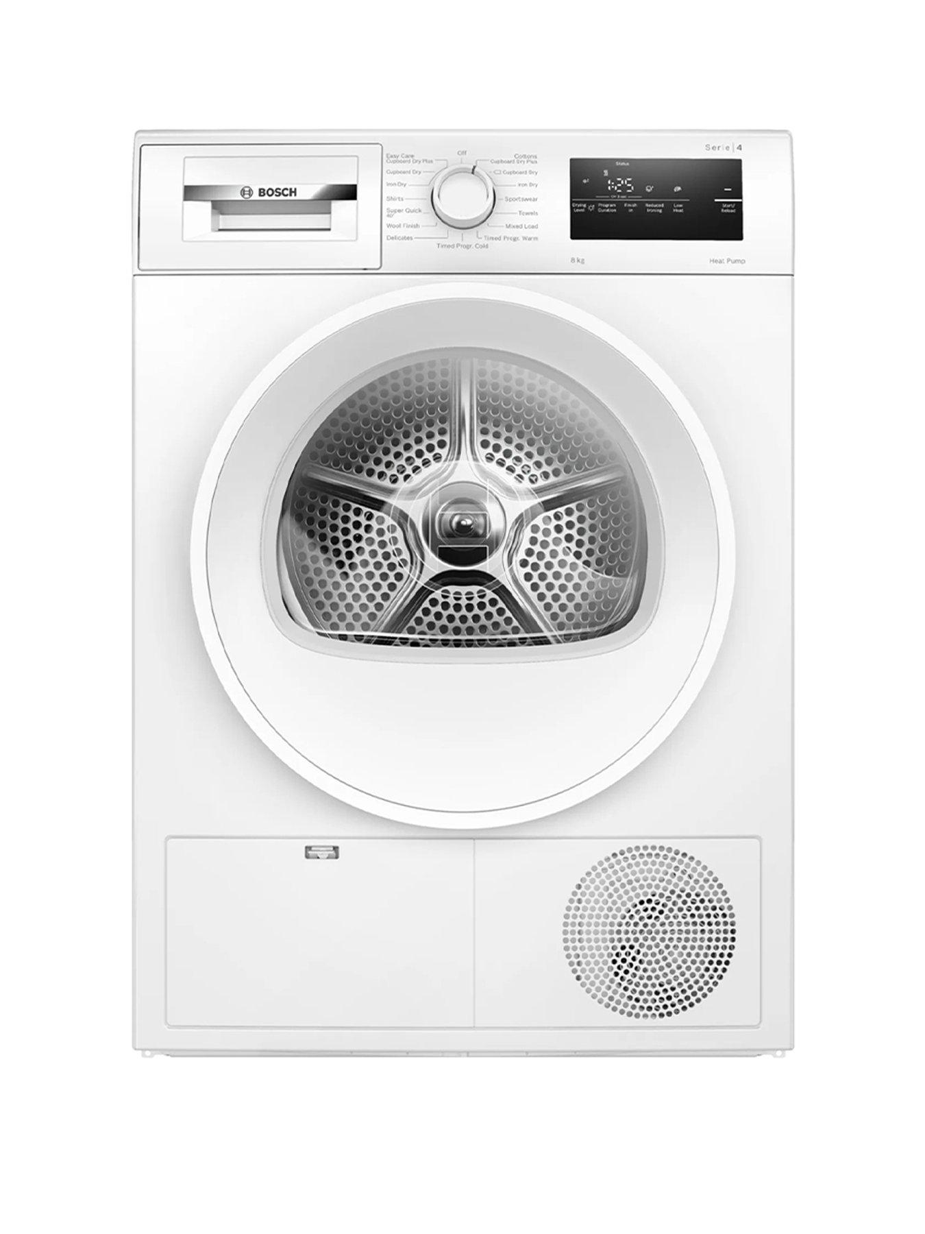 Image 1 of 8 of Bosch Series 4 WTH85225GB 8kg Heat Pump Tumble Dryer - White - A++ Rated