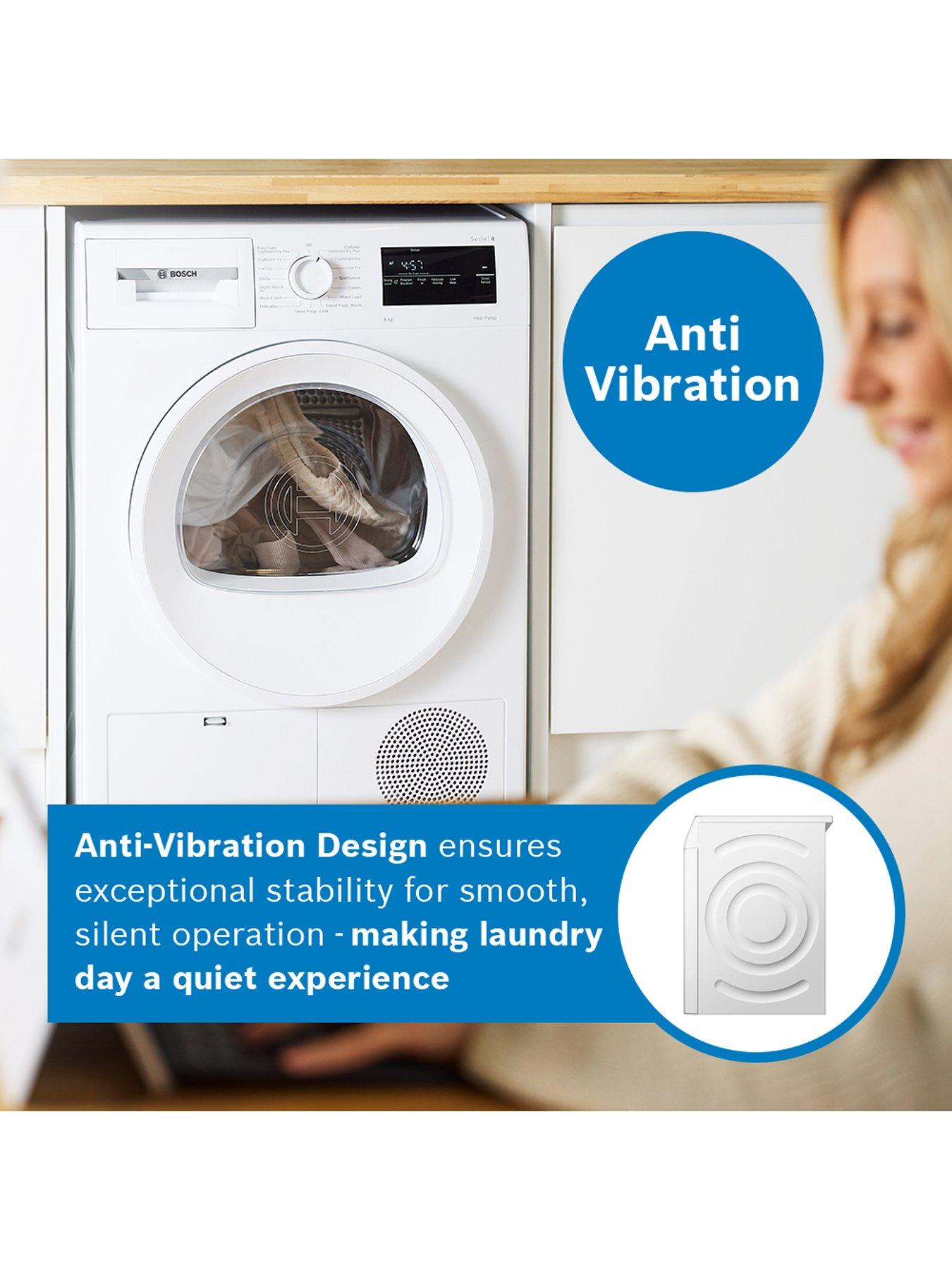 Image 5 of 8 of Bosch Series 4 WTH85225GB 8kg Heat Pump Tumble Dryer - White - A++ Rated