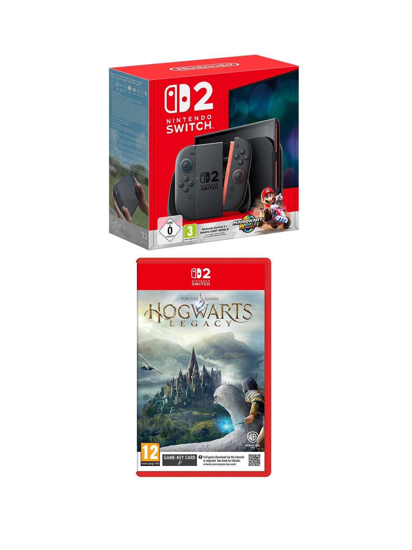 Image 1 of 8 of Nintendo Nintendo Switch 2 + Mario Kart World +Hogwarts Legacy Switch 2