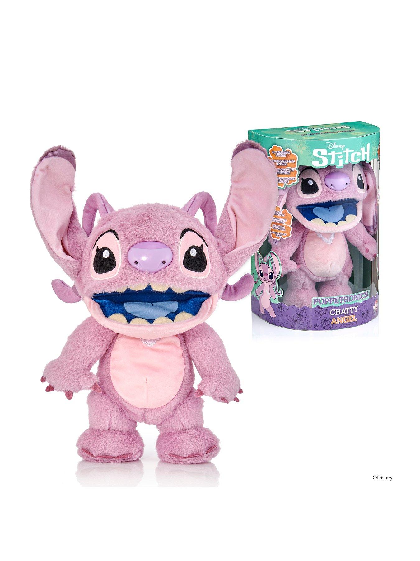 Image 1 of 8 of Disney Disney Stitch: Chatty Angel Deluxe Puppetronic