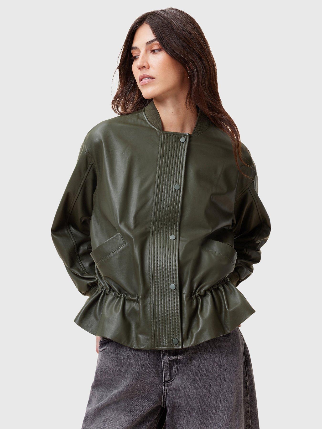 allsaints-sofi-drawstring-leather-bomber-jacket-green