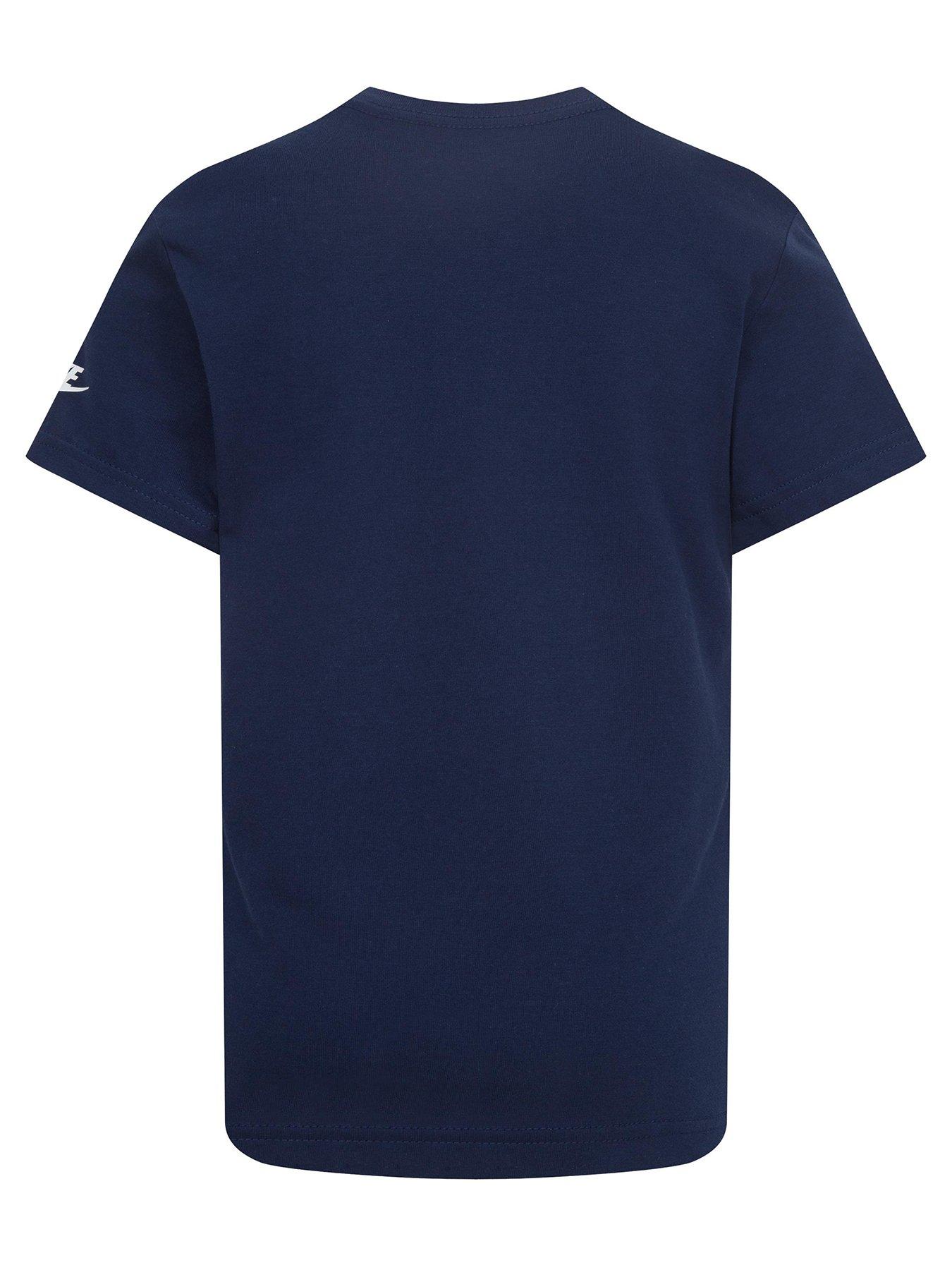 Image 3 of 5 of Nike Kids Boys Futura T-shirt S/s - Navy Blue
