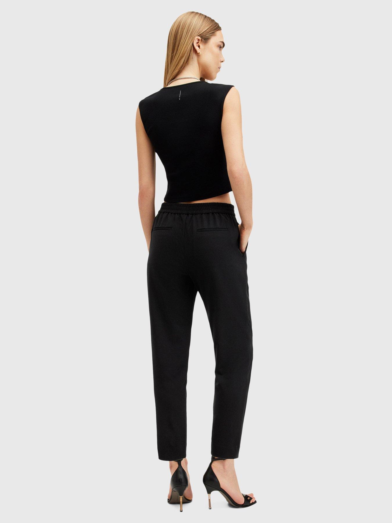 allsaints-aleida-lightweight-tri-trousers-blackstillFront