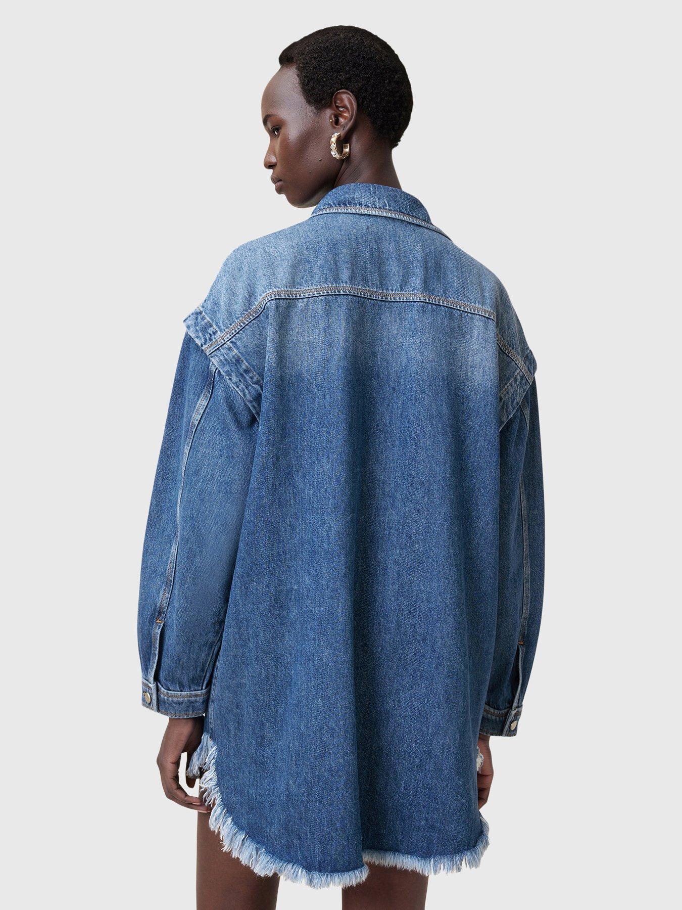 allsaints-lily-snap-denim-dress-bluestillFront