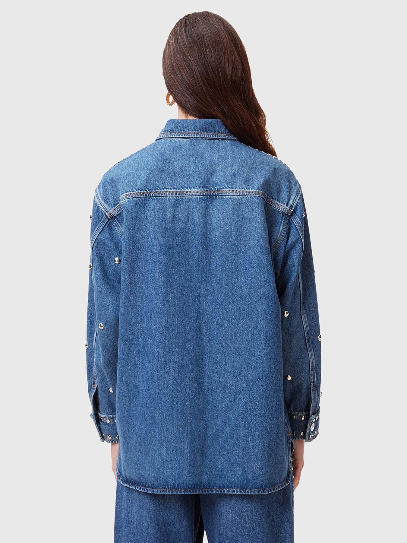 allsaints-alba-stud-shirt-bluestillFront