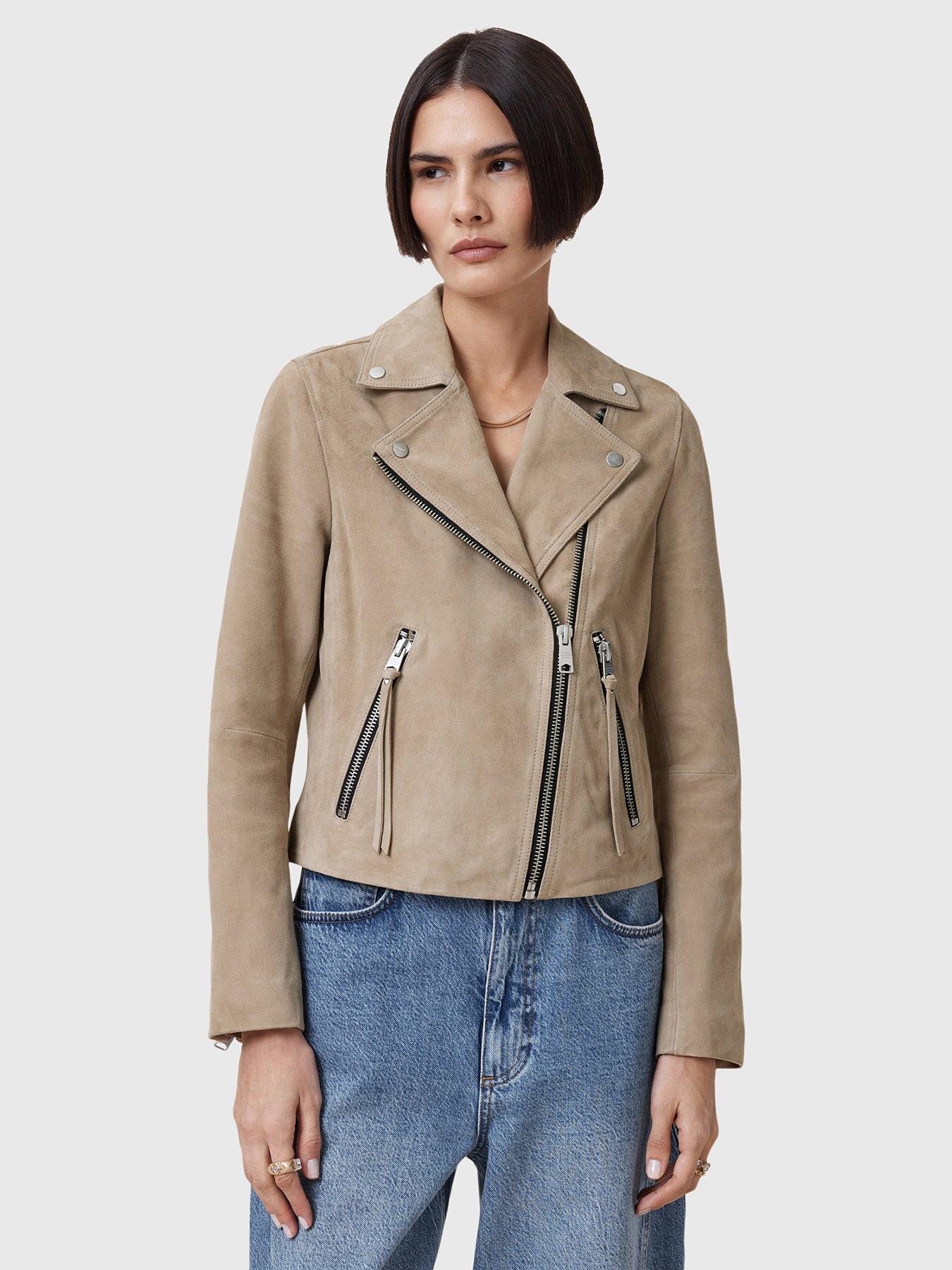 allsaints-dalby-slim-fit-suede-biker-jacket-beige