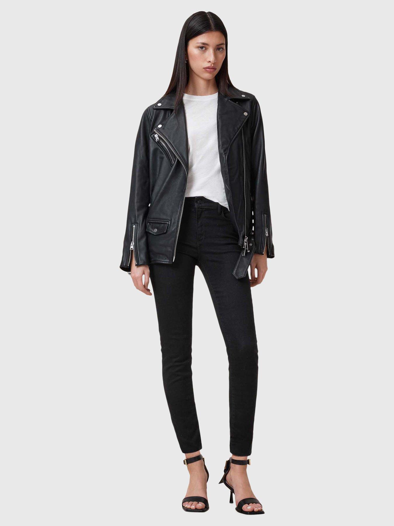 Image 3 of 6 of AllSaints Miller Sizeme Jean - Black