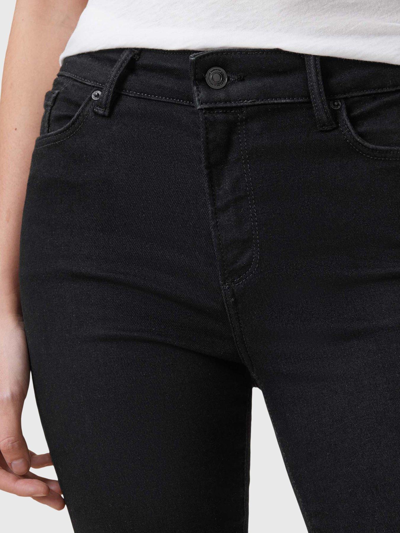 Image 4 of 6 of AllSaints Miller Sizeme Jean - Black