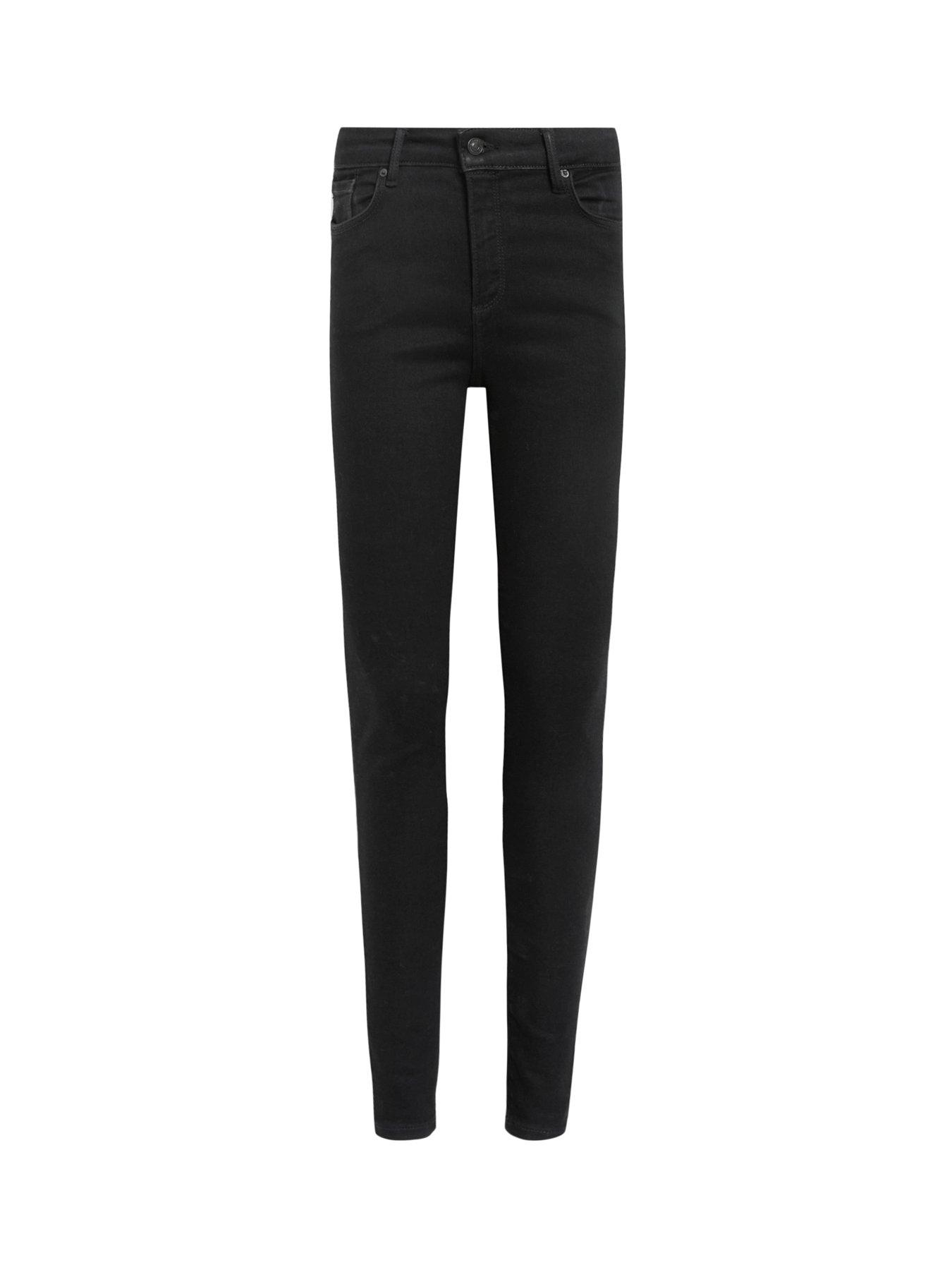 Image 6 of 6 of AllSaints Miller Sizeme Jean - Black