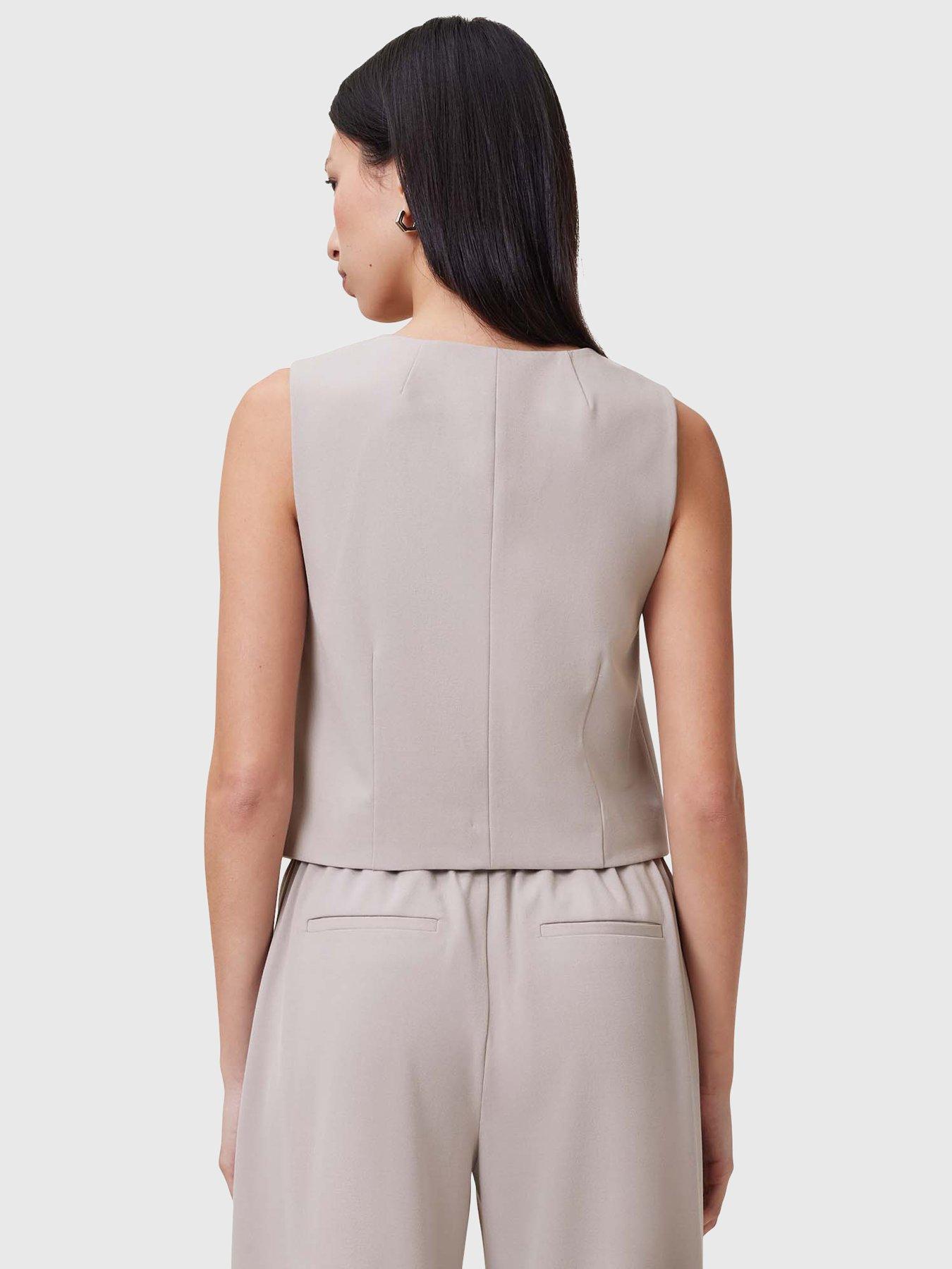 allsaints-aleida-lightweight-tri-waistcoat-brownstillFront