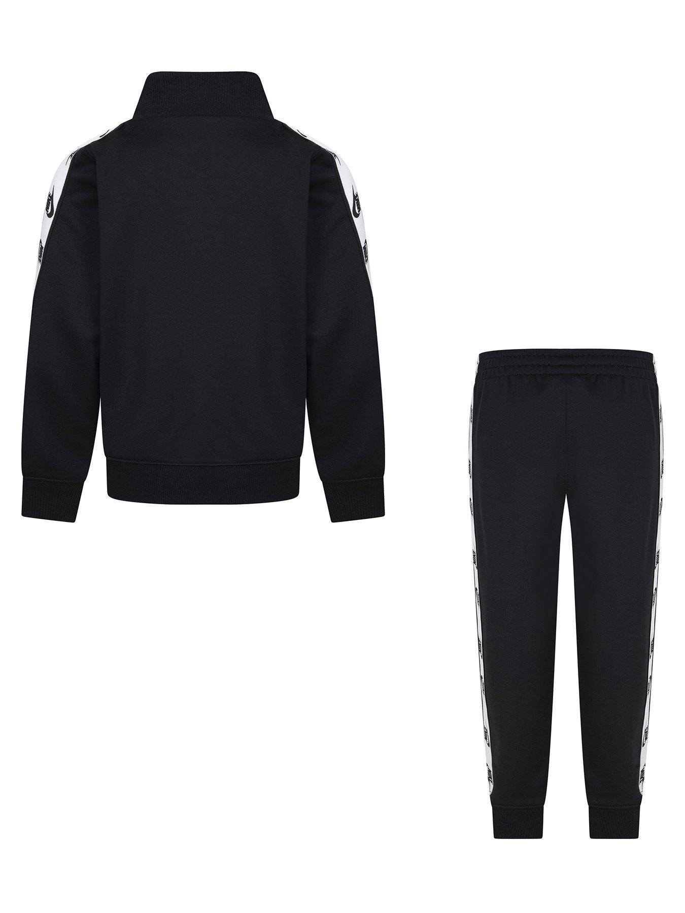 Image 2 of 4 of Nike Kids Unisex Full Zip Tracksuit - Black