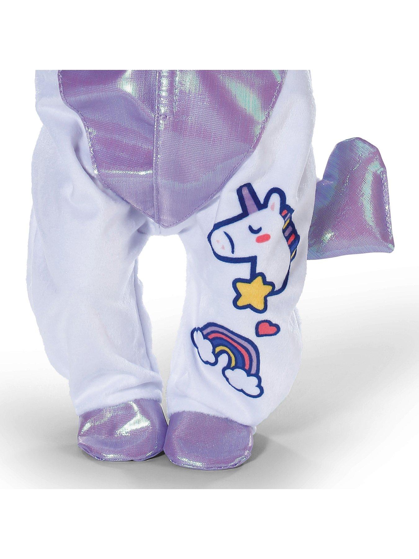 Image 3 of 7 of Baby Born Unicorn All-in-One 43cm