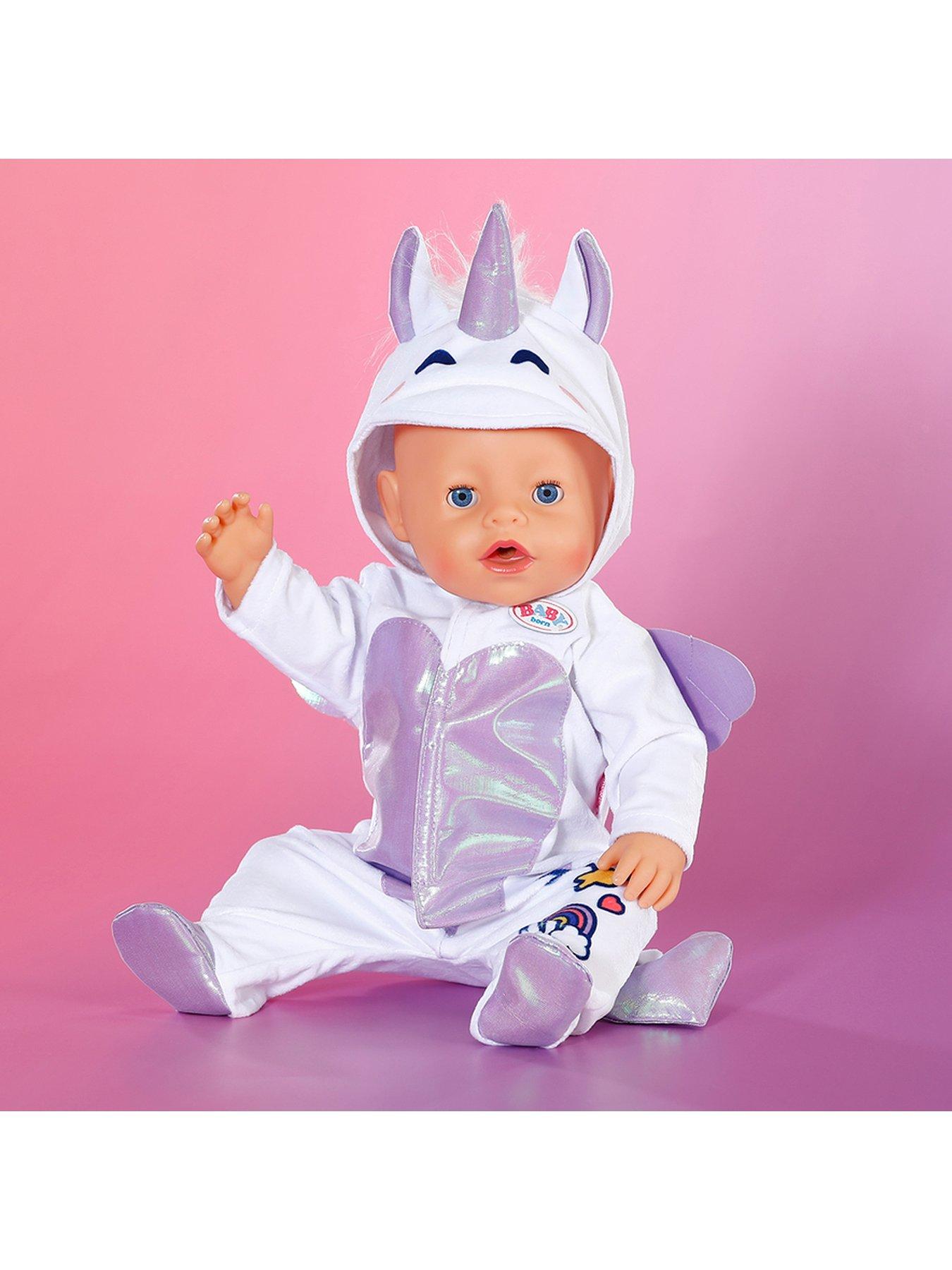 Image 5 of 7 of Baby Born Unicorn All-in-One 43cm