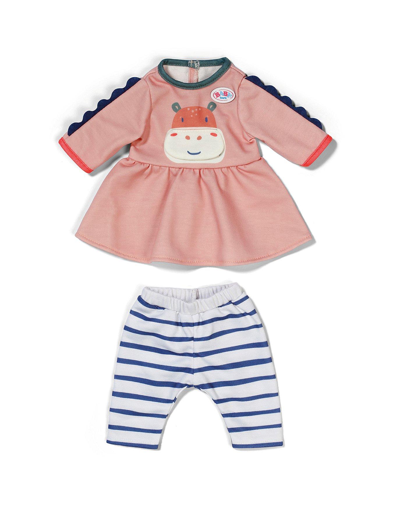 Image 1 of 5 of Baby Born Jungle Dress and Leggings Doll Outfit 36cm