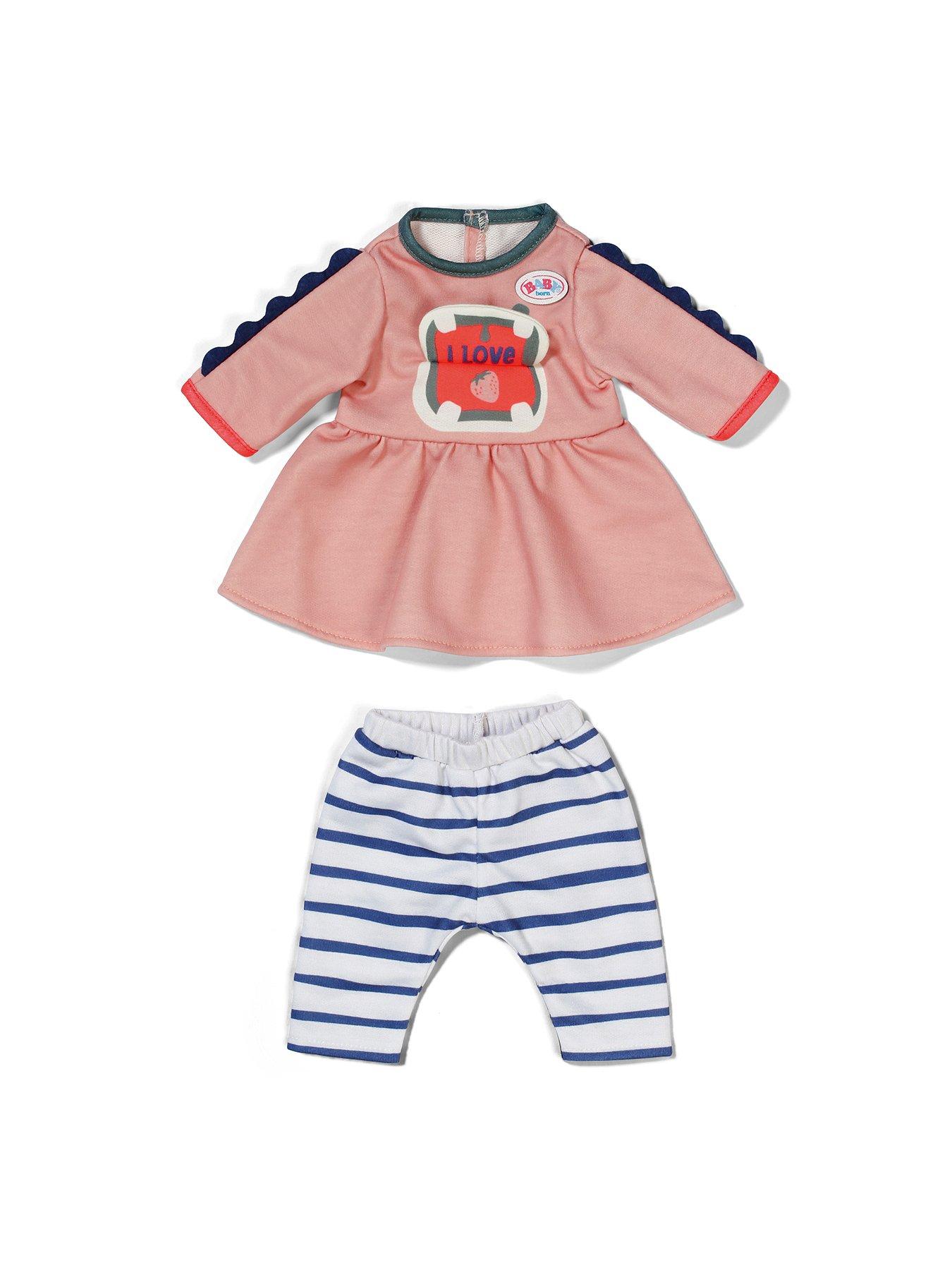 Image 2 of 5 of Baby Born Jungle Dress and Leggings Doll Outfit 36cm