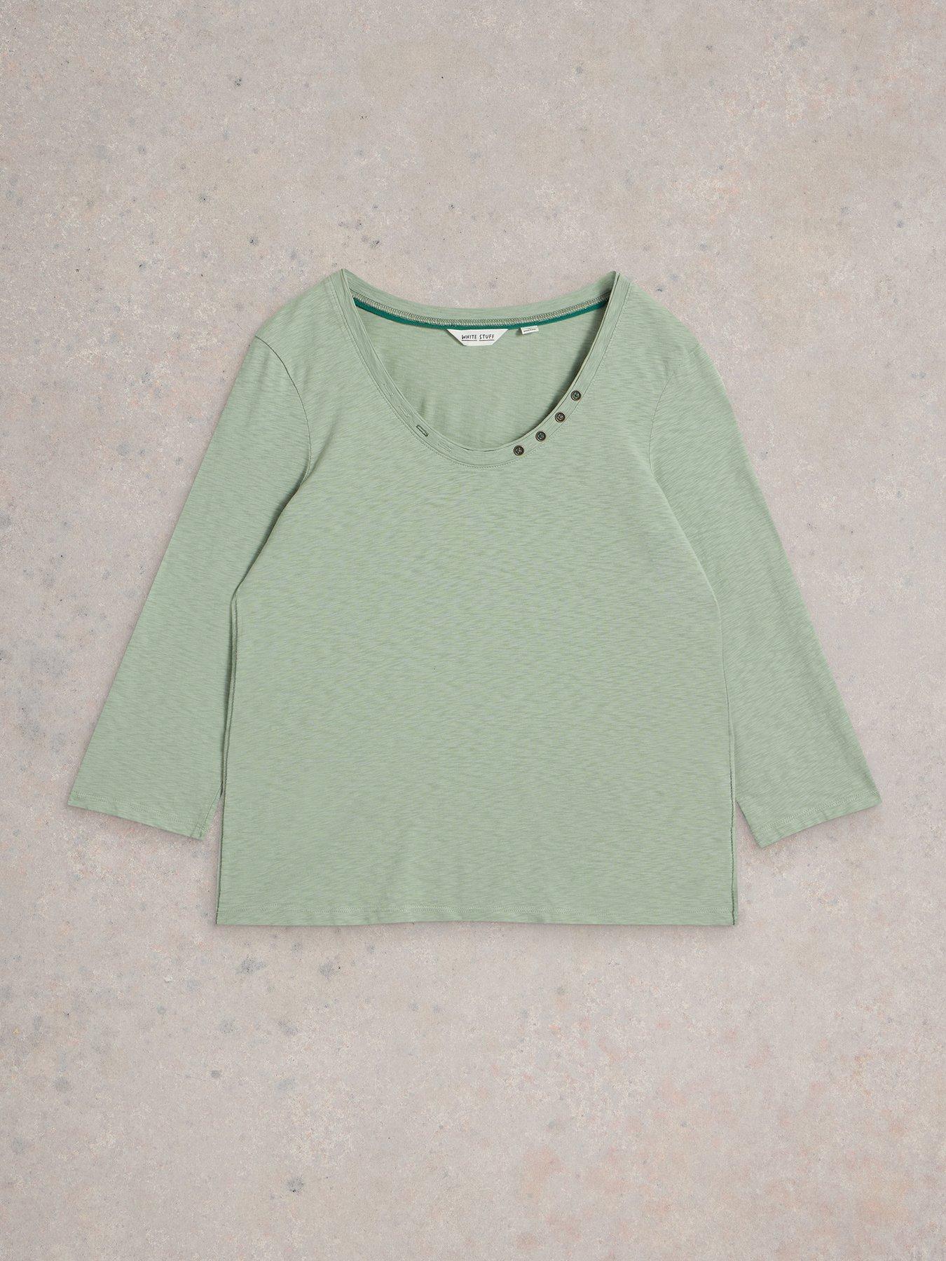 white-stuff-nadia-34-sleeve-tee-greendetail