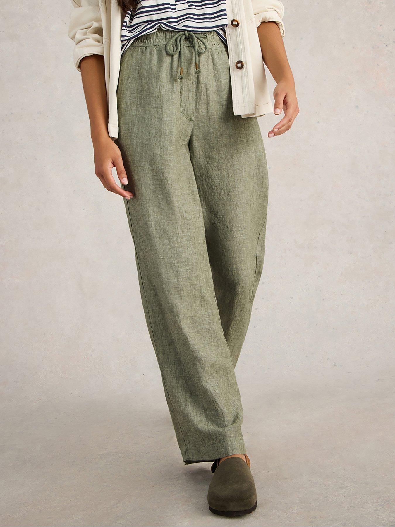 white-stuff-belle-linen-wide-leg-trouser-green