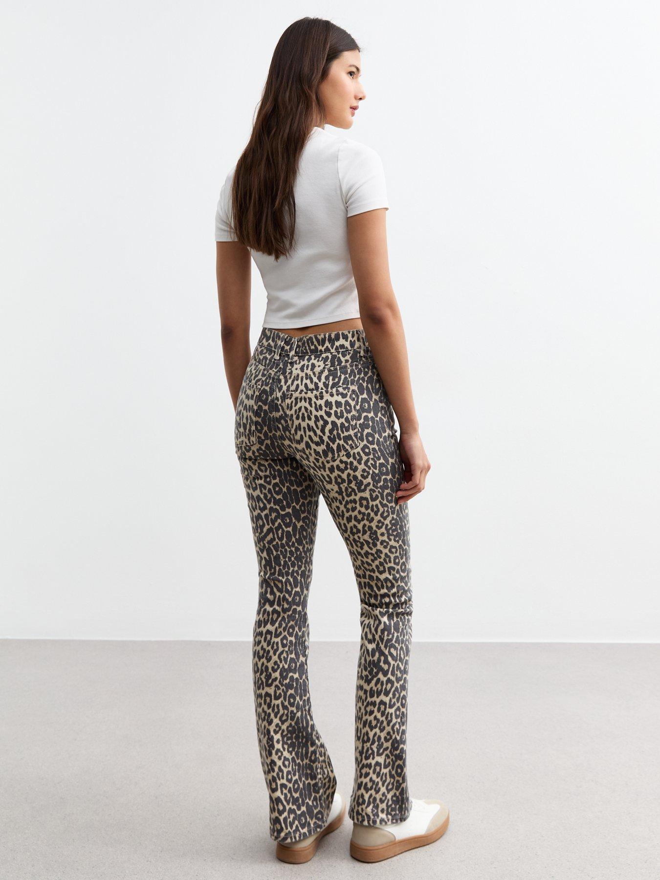 new-look-brown-leopard-print-bootcut-jeansstillFront