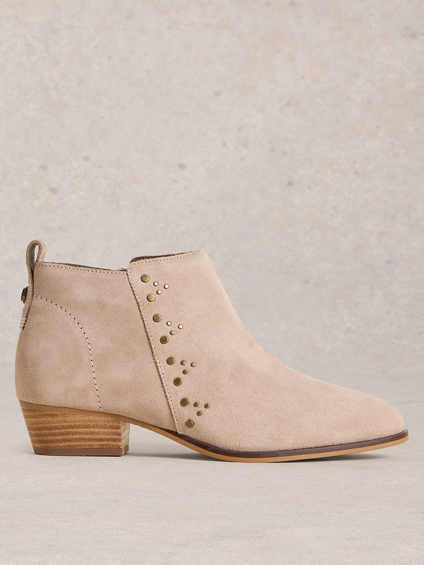 Image 1 of 4 of White Stuff Willow Stud Ankle Boot