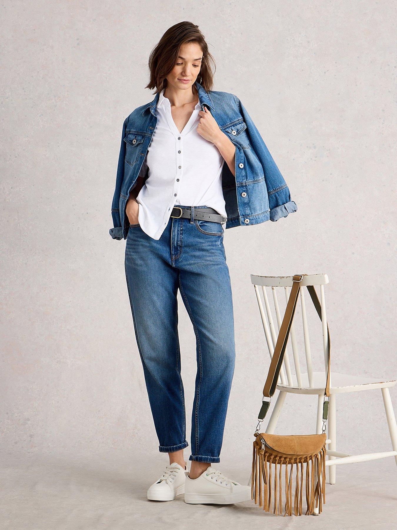 White Stuff Annie Short Sleeve Jersey Shirt - White