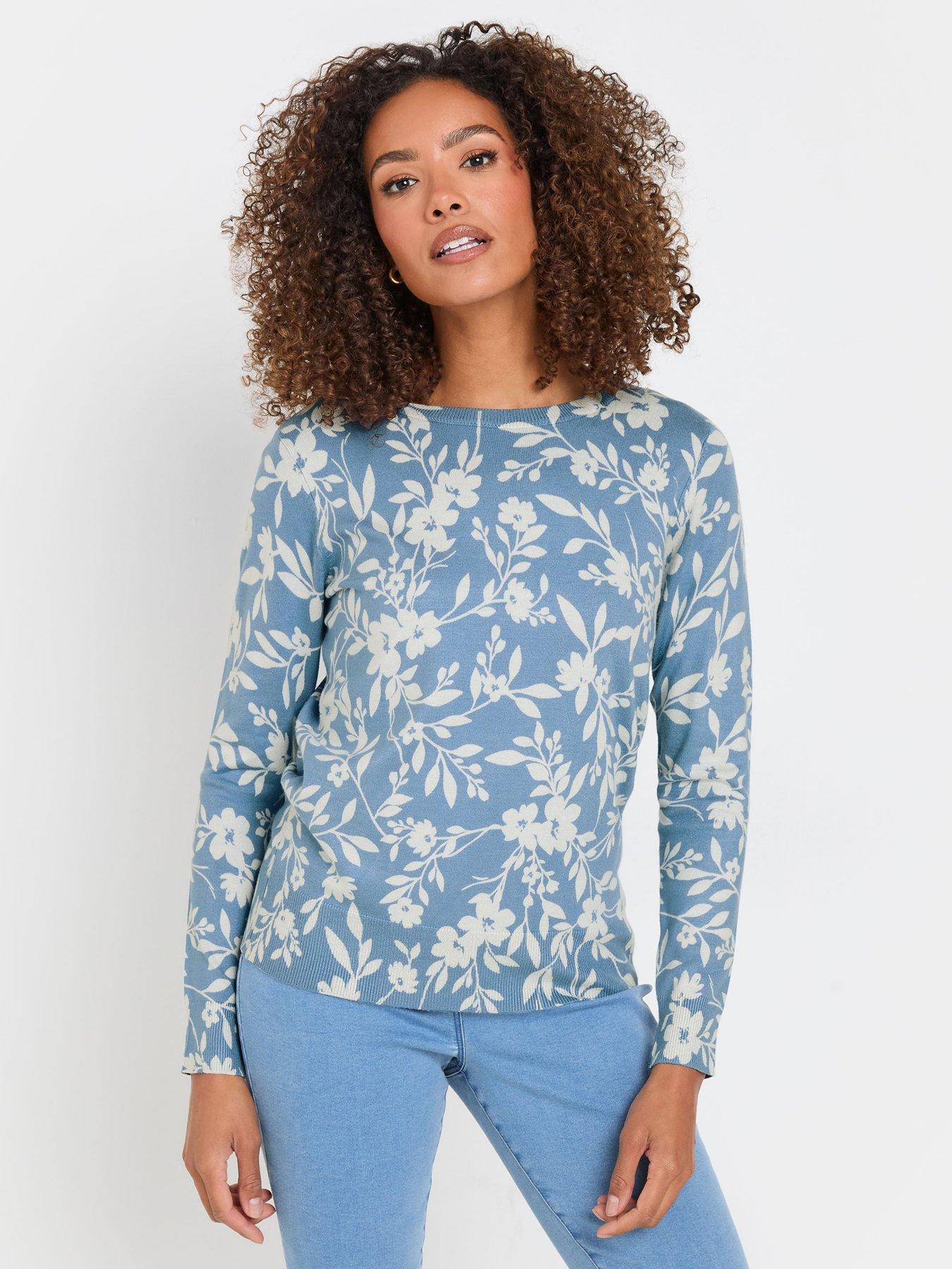 mco-floral-crew-neck-jumper-blue