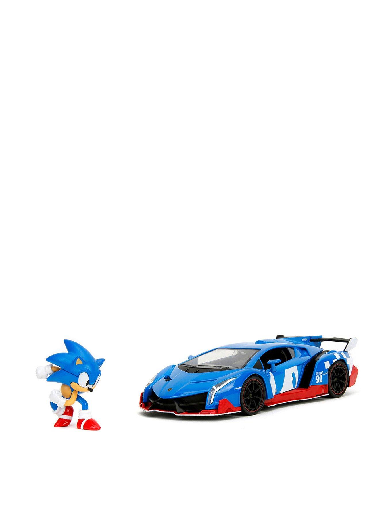 undefined Sonic the Hedgehog Lamborghini Veneno 1:24