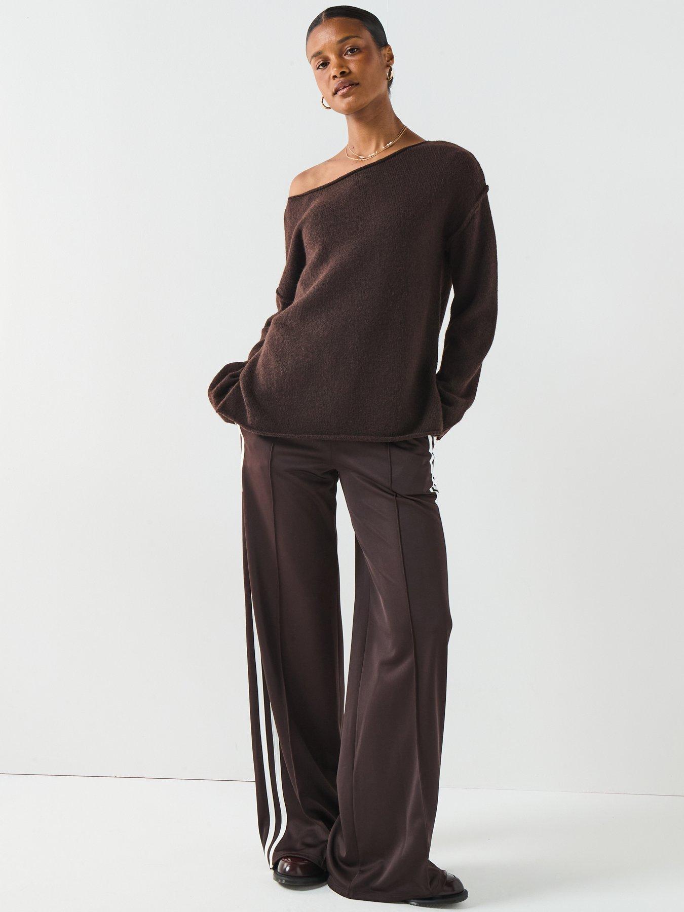 v-by-very-timeless-yarn-off-the-shoulder-knitted-jumper-brownback